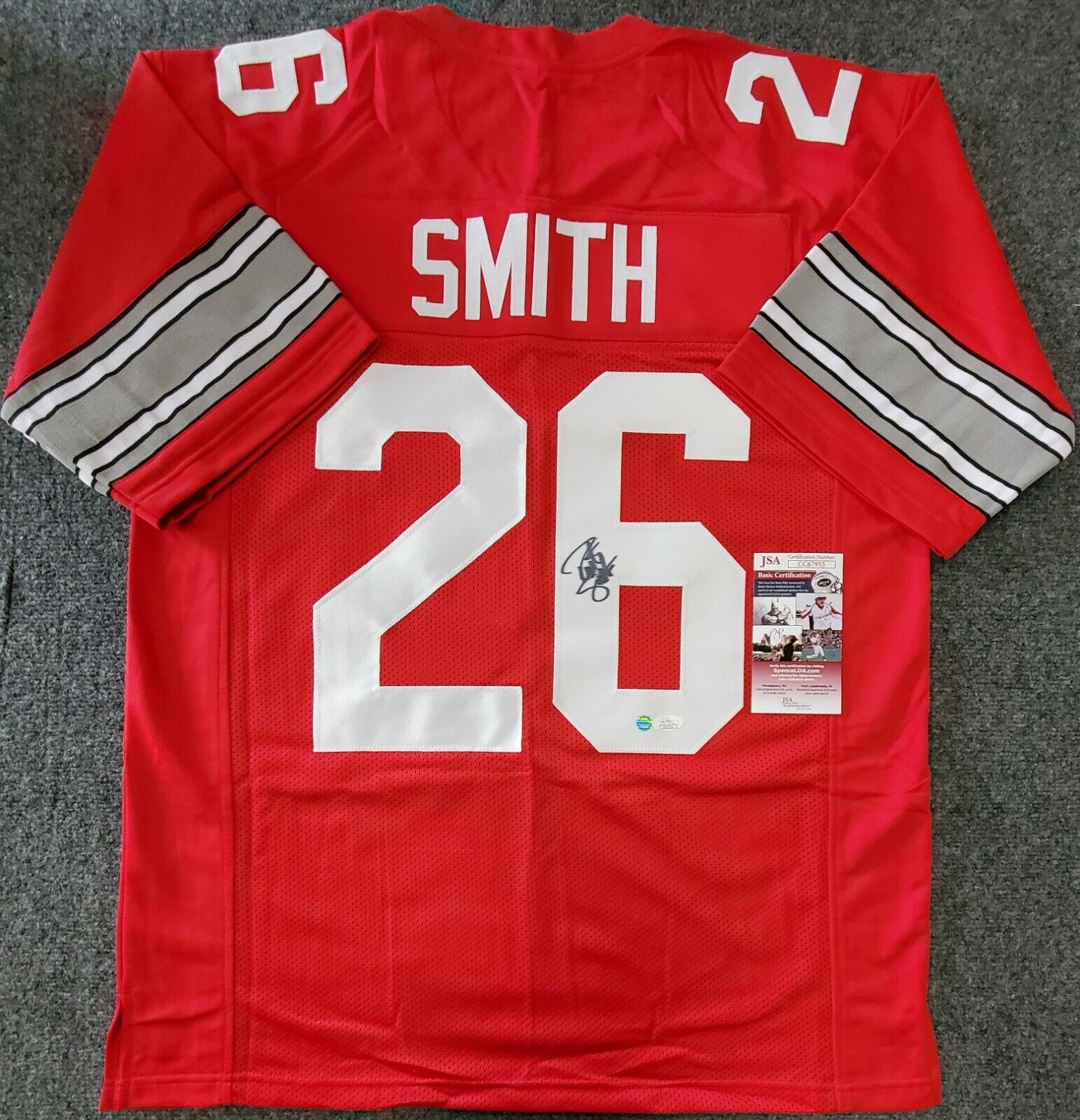 Robert deals Smith Signed NFL Jersey