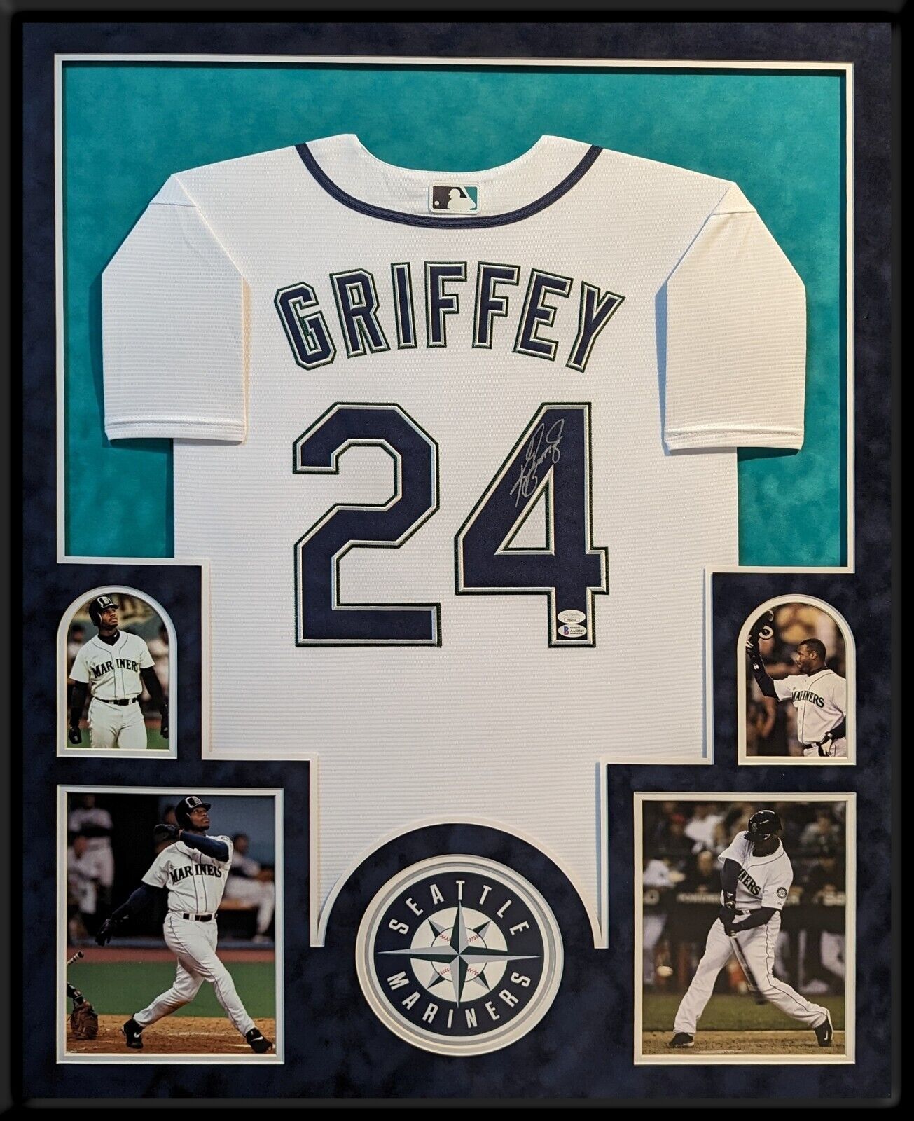 Ken Griffey Jr Framed offers Autographed Photo