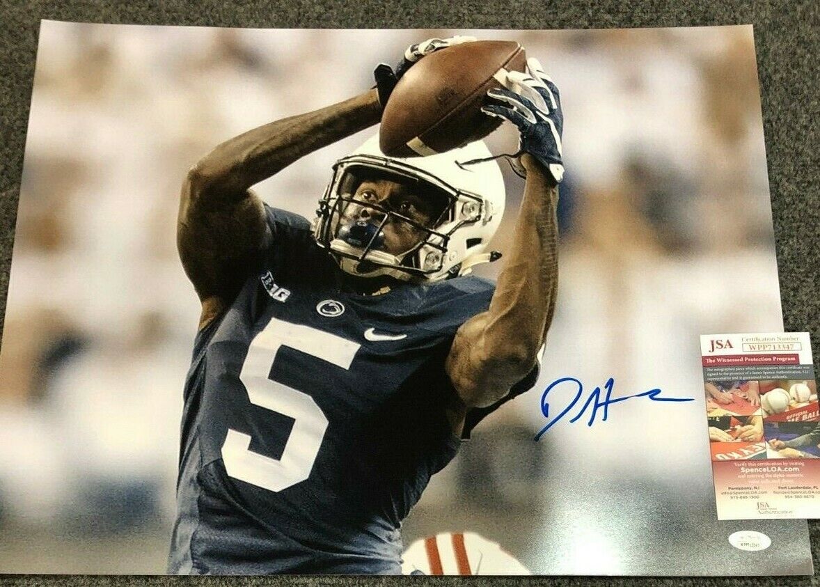 Penn State Daesean Hamilton Autographed Signed 16X20 Photo Jsa Coa – MVP  Authentics