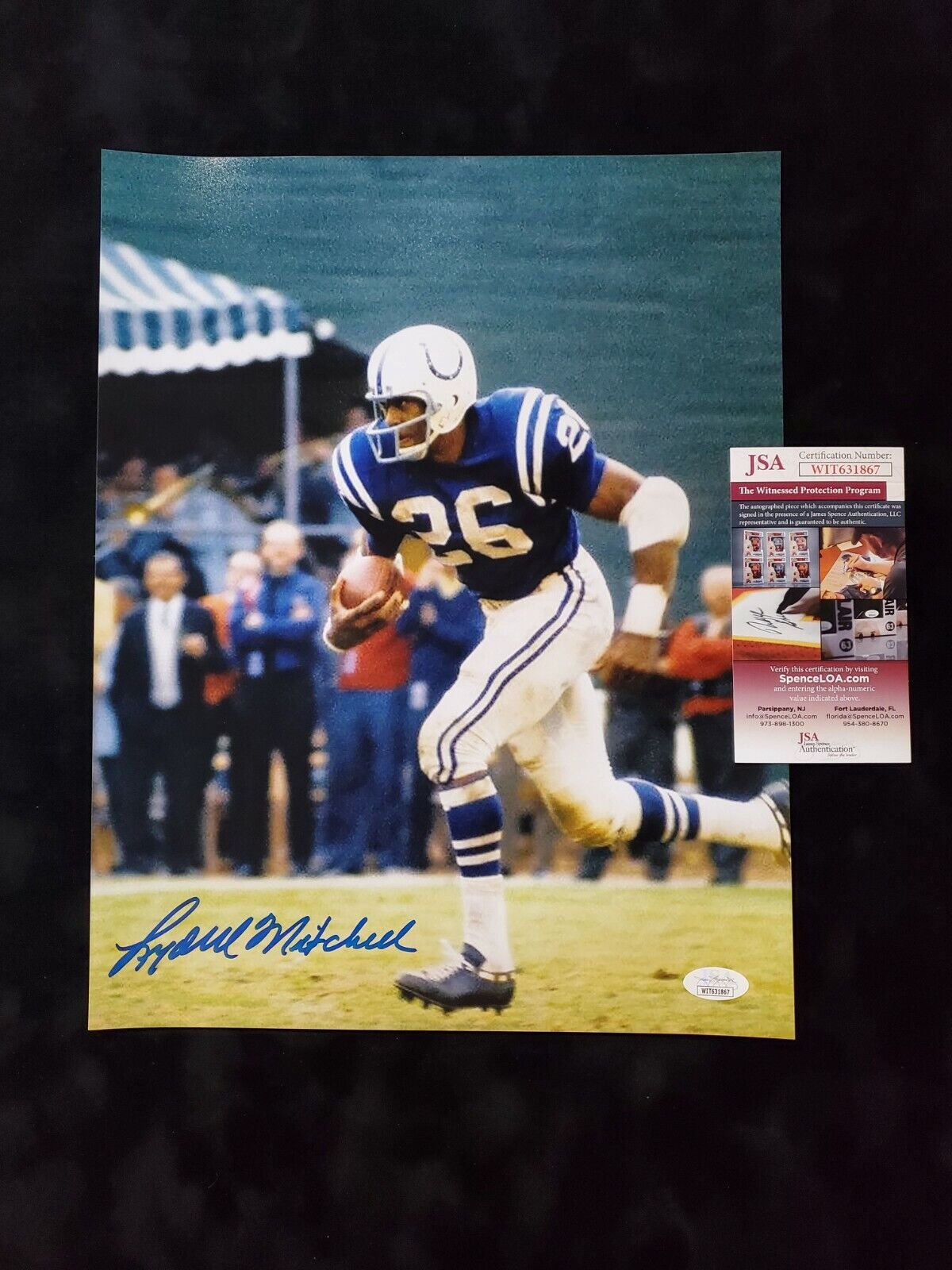 Indianapolis Colts Lydell Mitchell Autographed Signed 11X14 Photo Jsa – MVP  Authentics