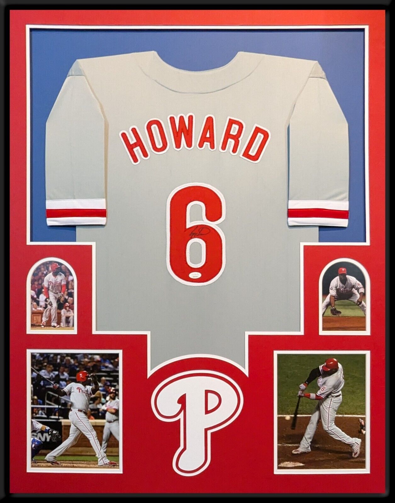 Ryan Howard Signed Phillies Jersey! 2024