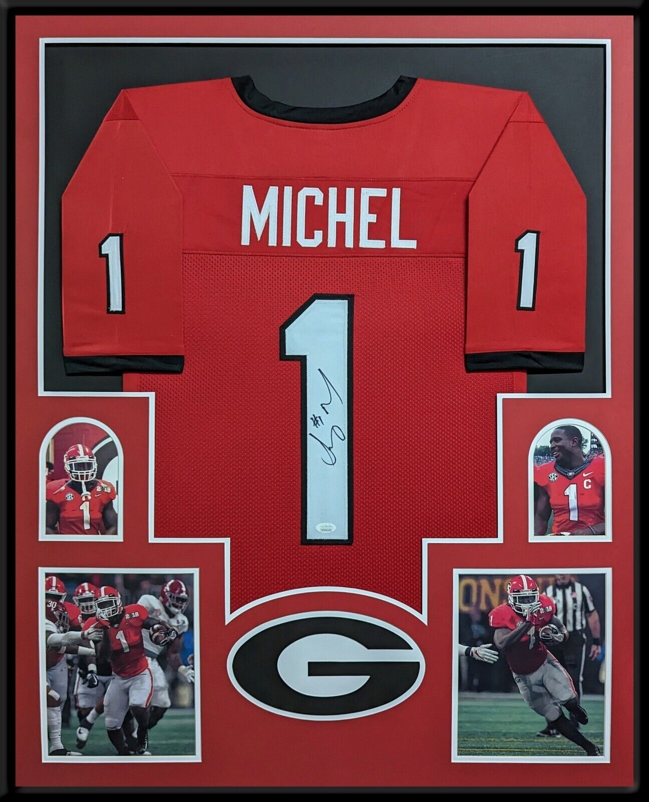 Signed Sony Michel store jersey