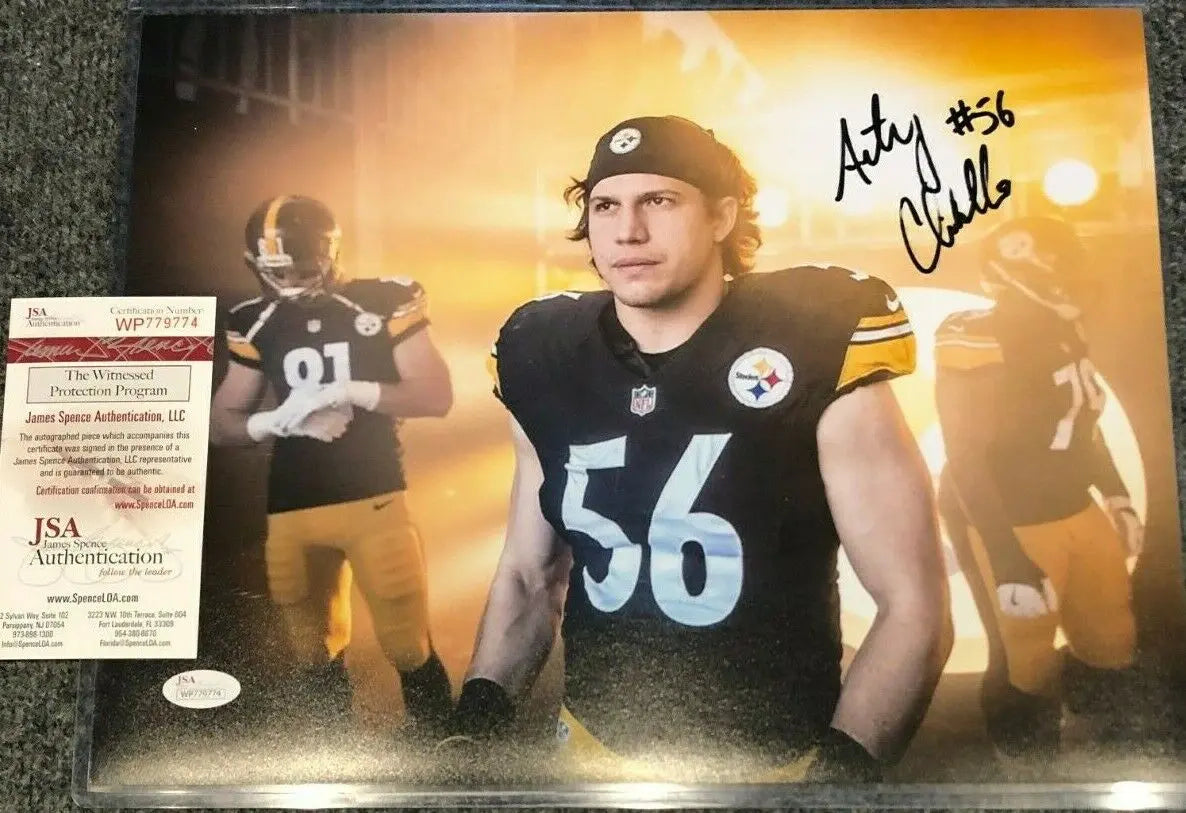 Jesse James Autographed Signed Pittsburgh Steelers 11X14 Photo Jsa Coa –  MVP Authentics