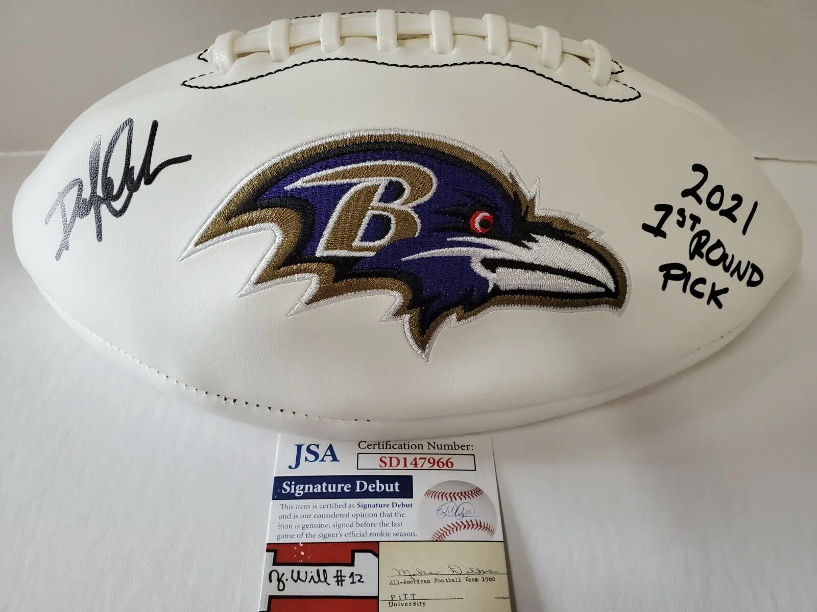 Baltimore Ravens Marquise Brown Autographed Signed Jersey Jsa Coa – MVP  Authentics