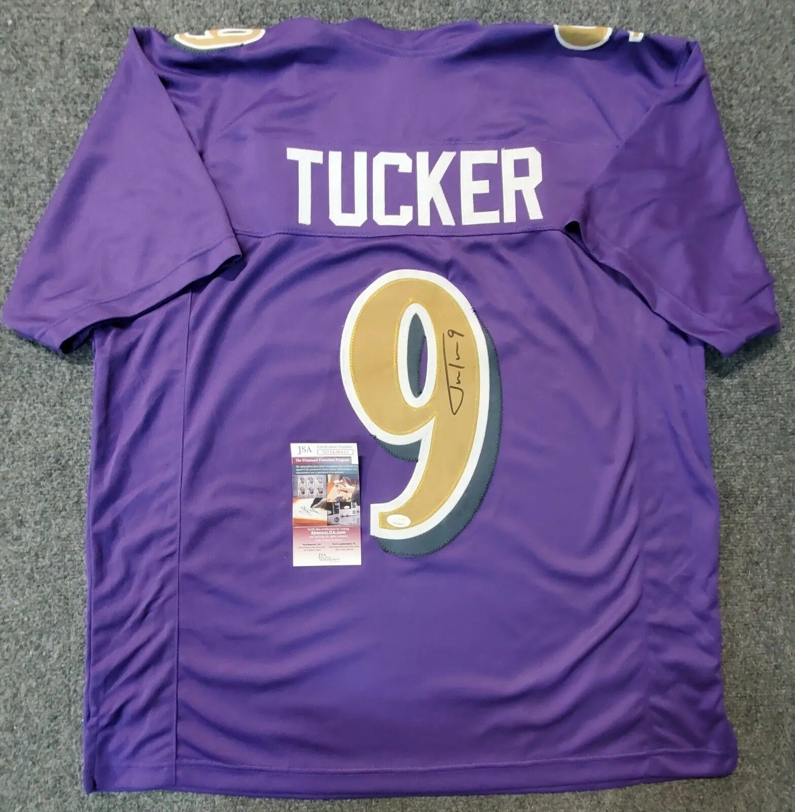 Justin tucker baltimore ravens jersey online