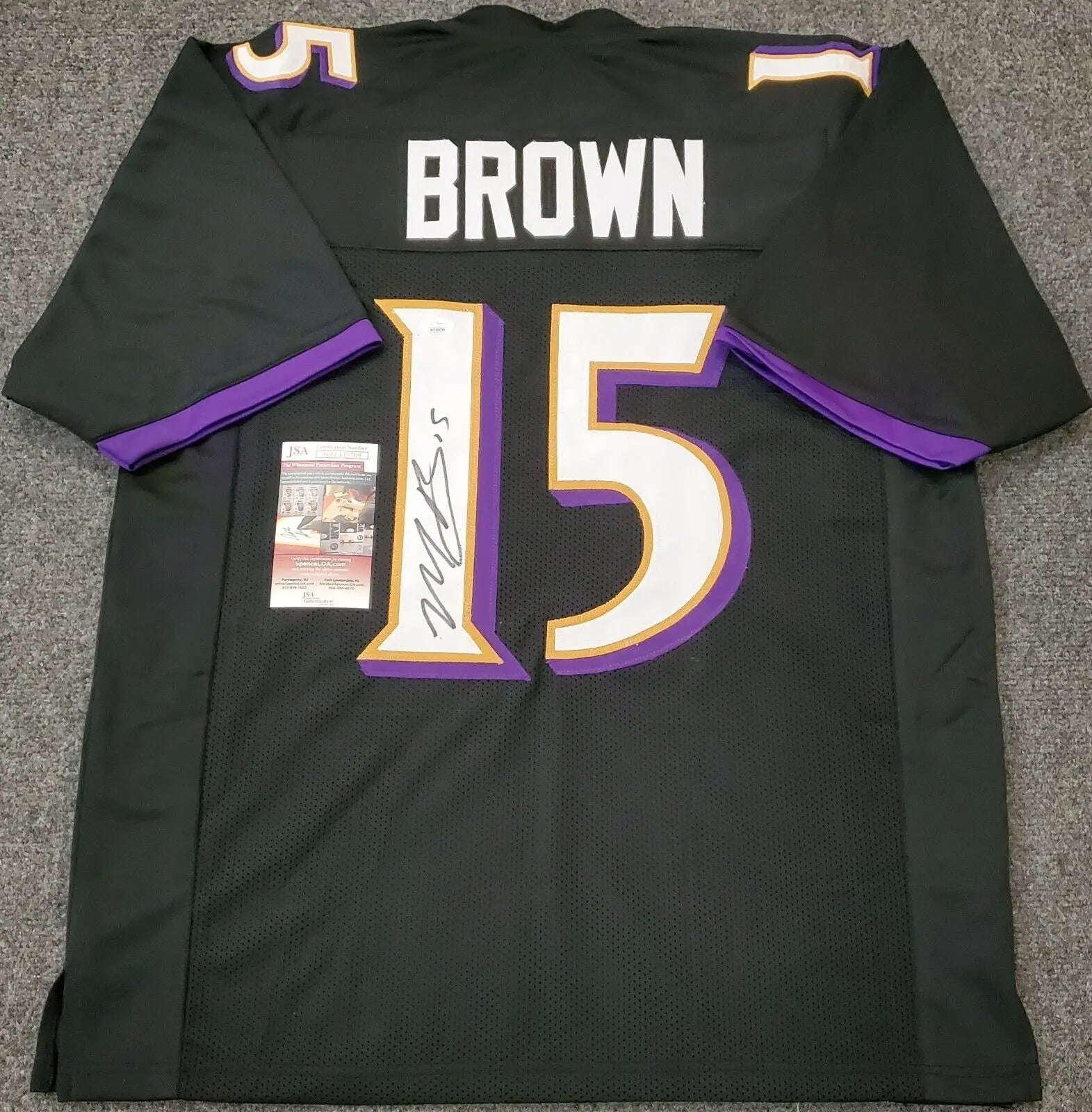 Baltimore Ravens Anquan Boldin Autographed Signed Jersey Jsa Coa – MVP  Authentics