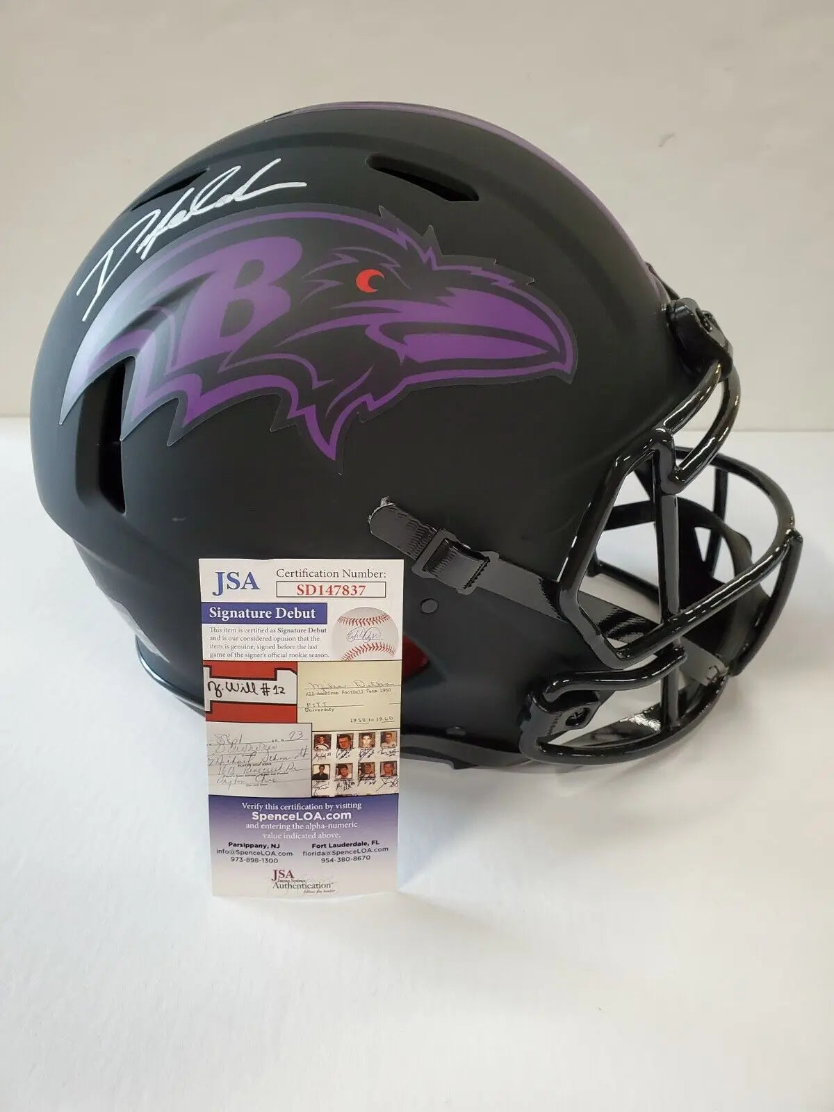 Signature Series NFL Baltimore Ravens Autograph Full Size Football