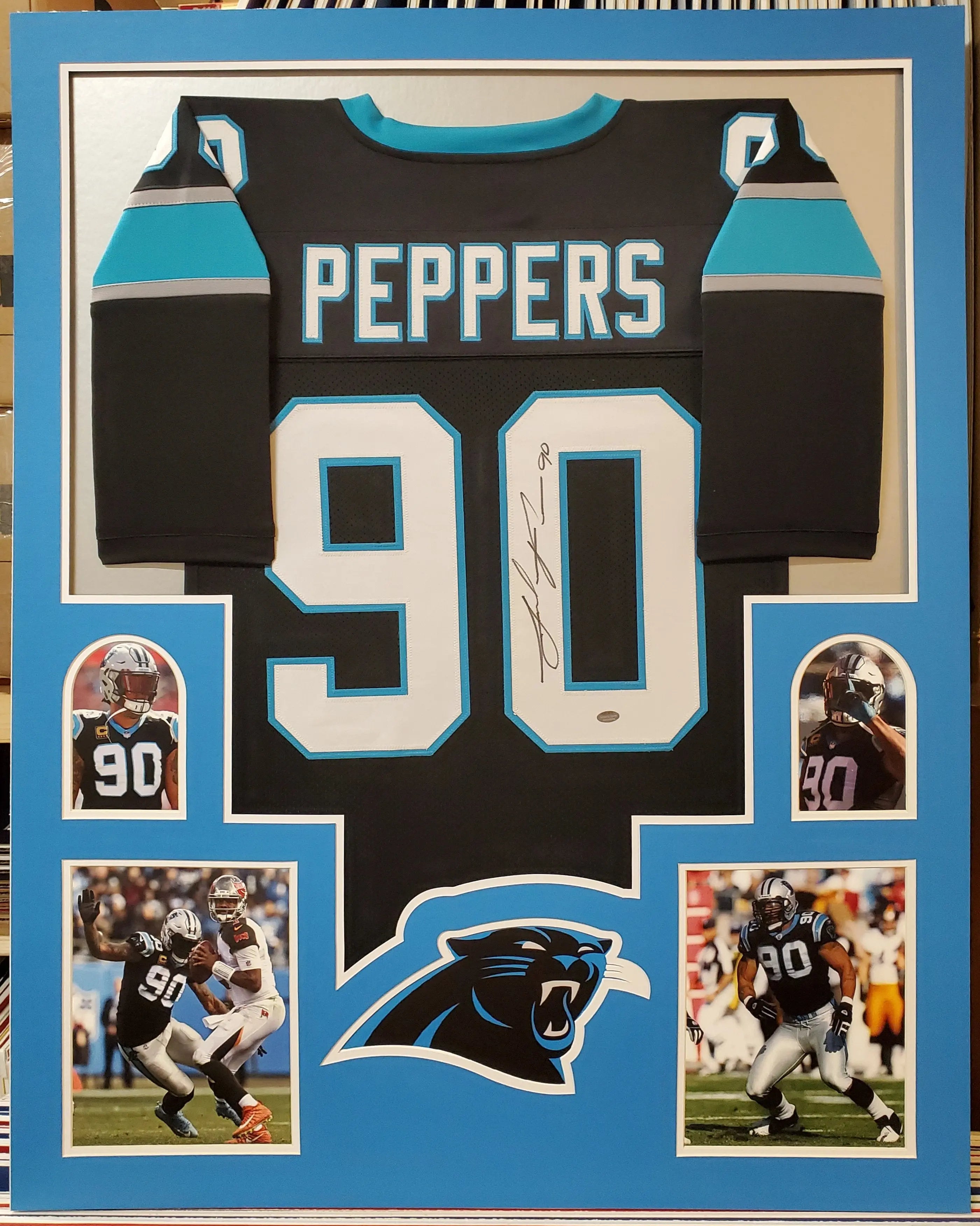 Jersey Framing - Vertical 4 Pictures – Prime Time Sports