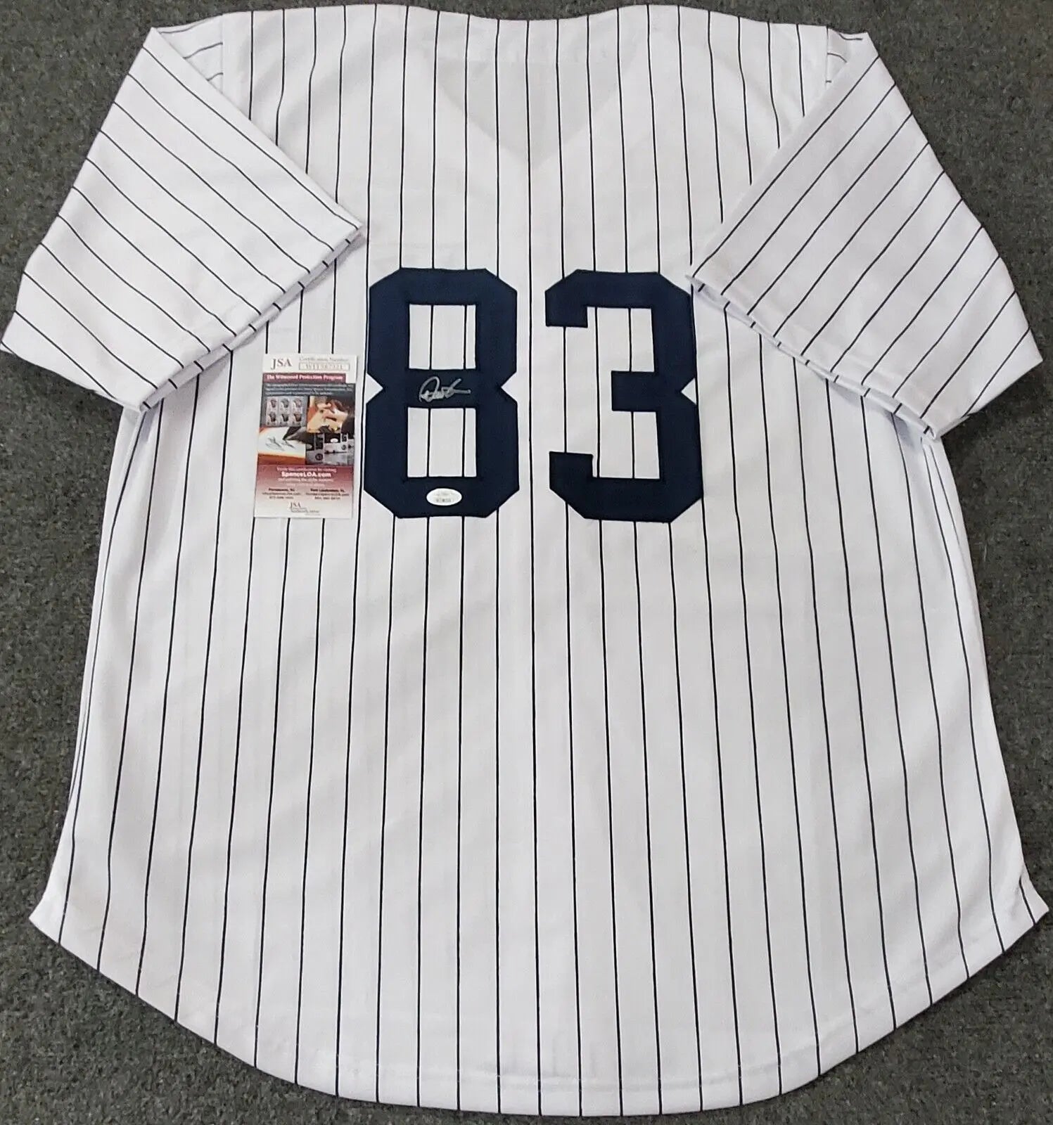 yankees jersey style