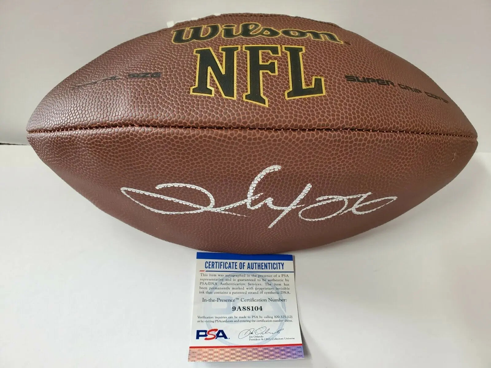 Autographed Footballs, Denver Broncos