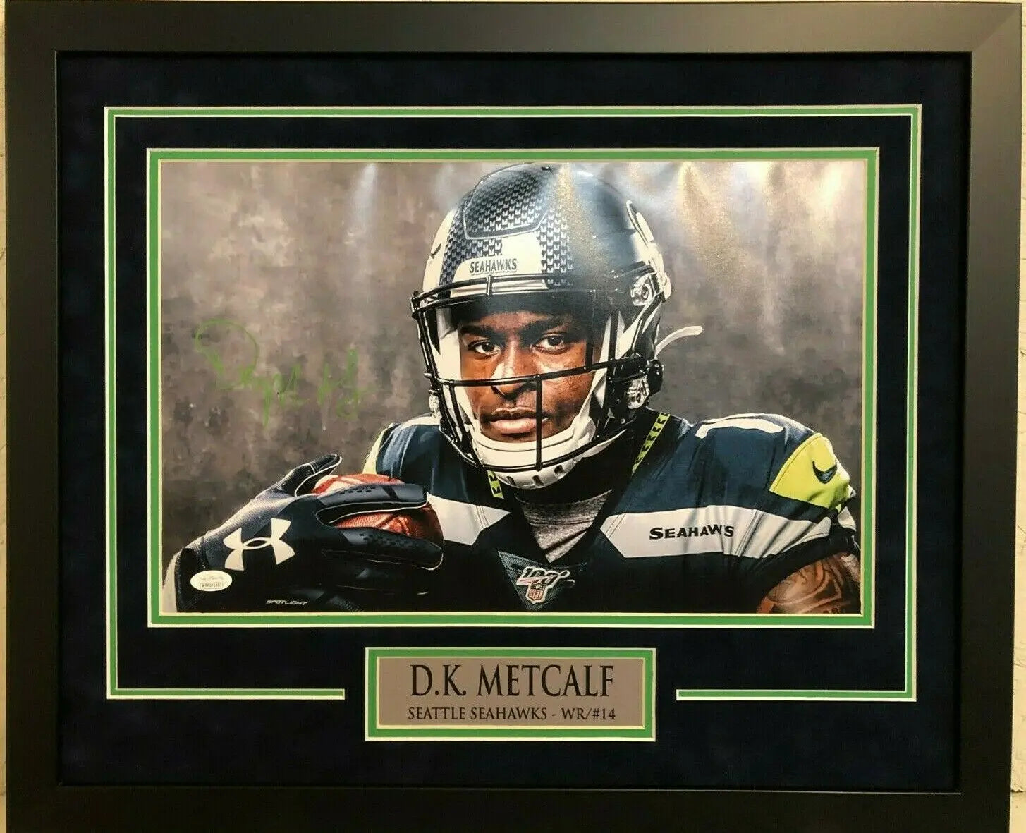 Framed Seattle Seahawks Dk Metcalf Autographed Signed Jersey Jsa Coa – MVP  Authentics