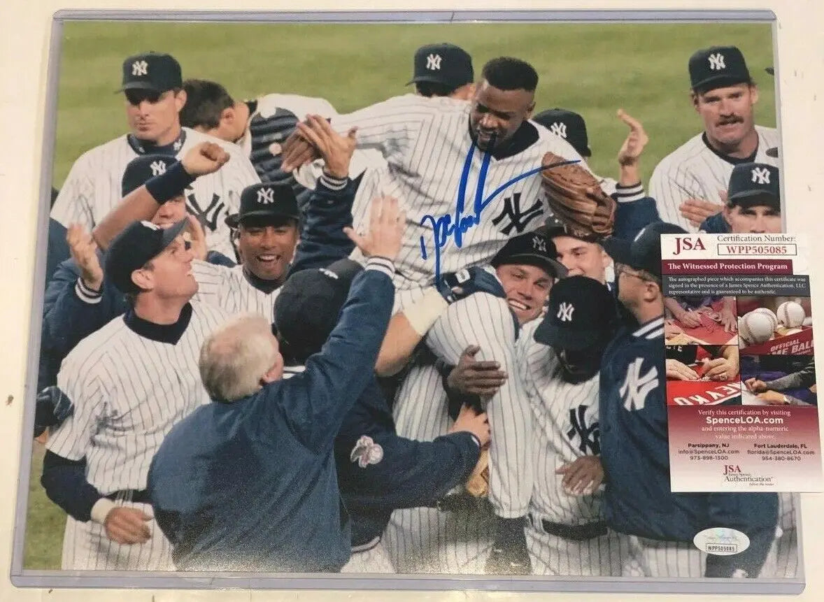 Dwight Gooden Autographed Signed N.Y. Yankees 16X20 Photo Jsa Coa