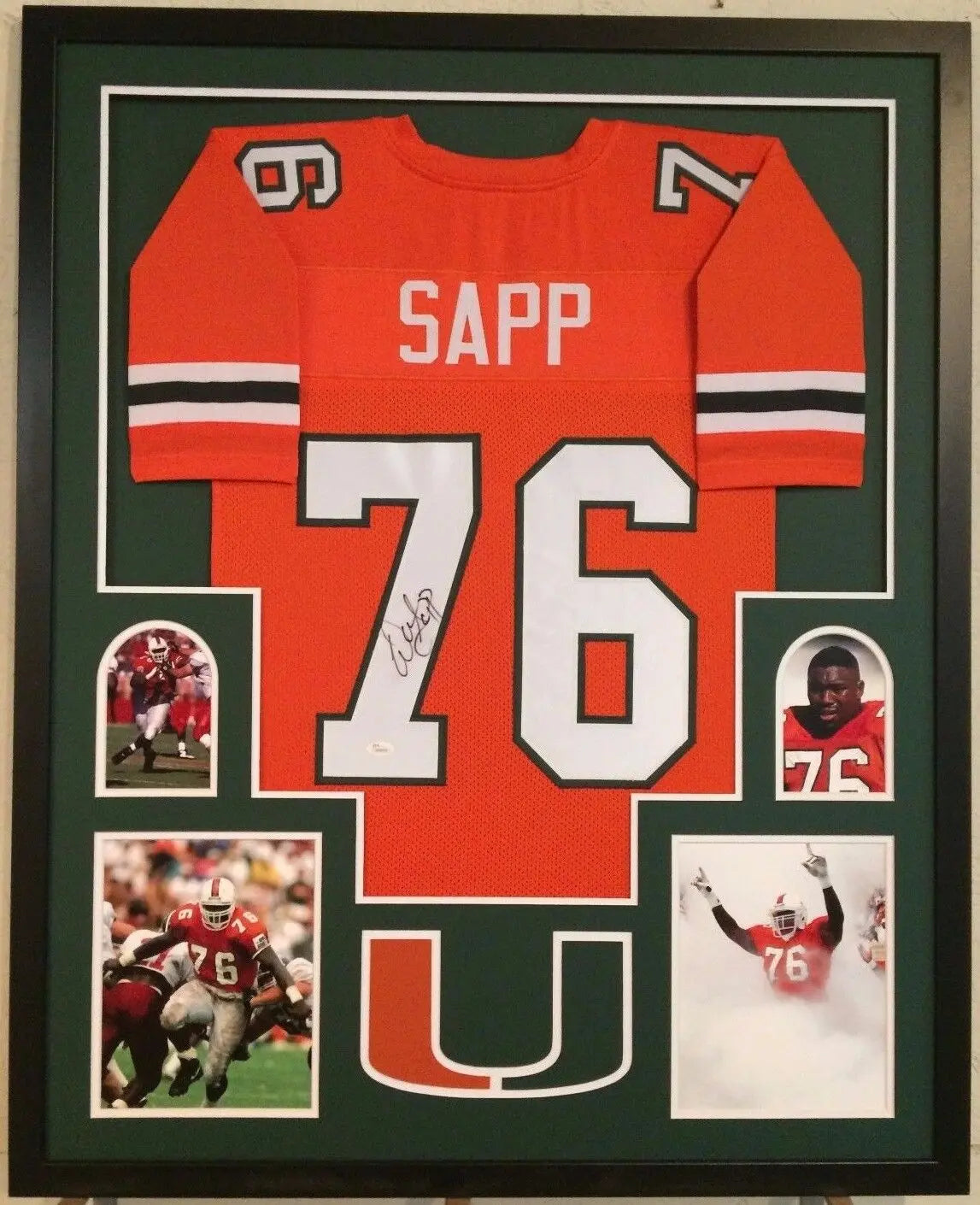 warren sapp signed jersey