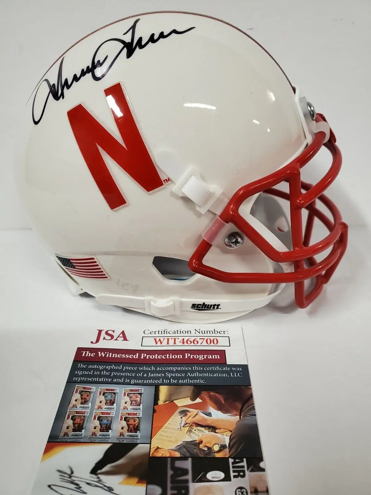 Rudy Ruettiger Autographed Notre Dame Fighting Irish Mini Helmet