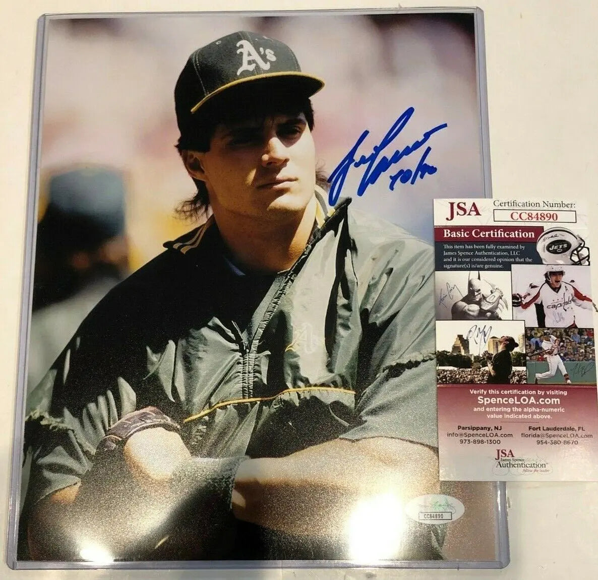 Jose Canseco - Autographed Signed Photograph