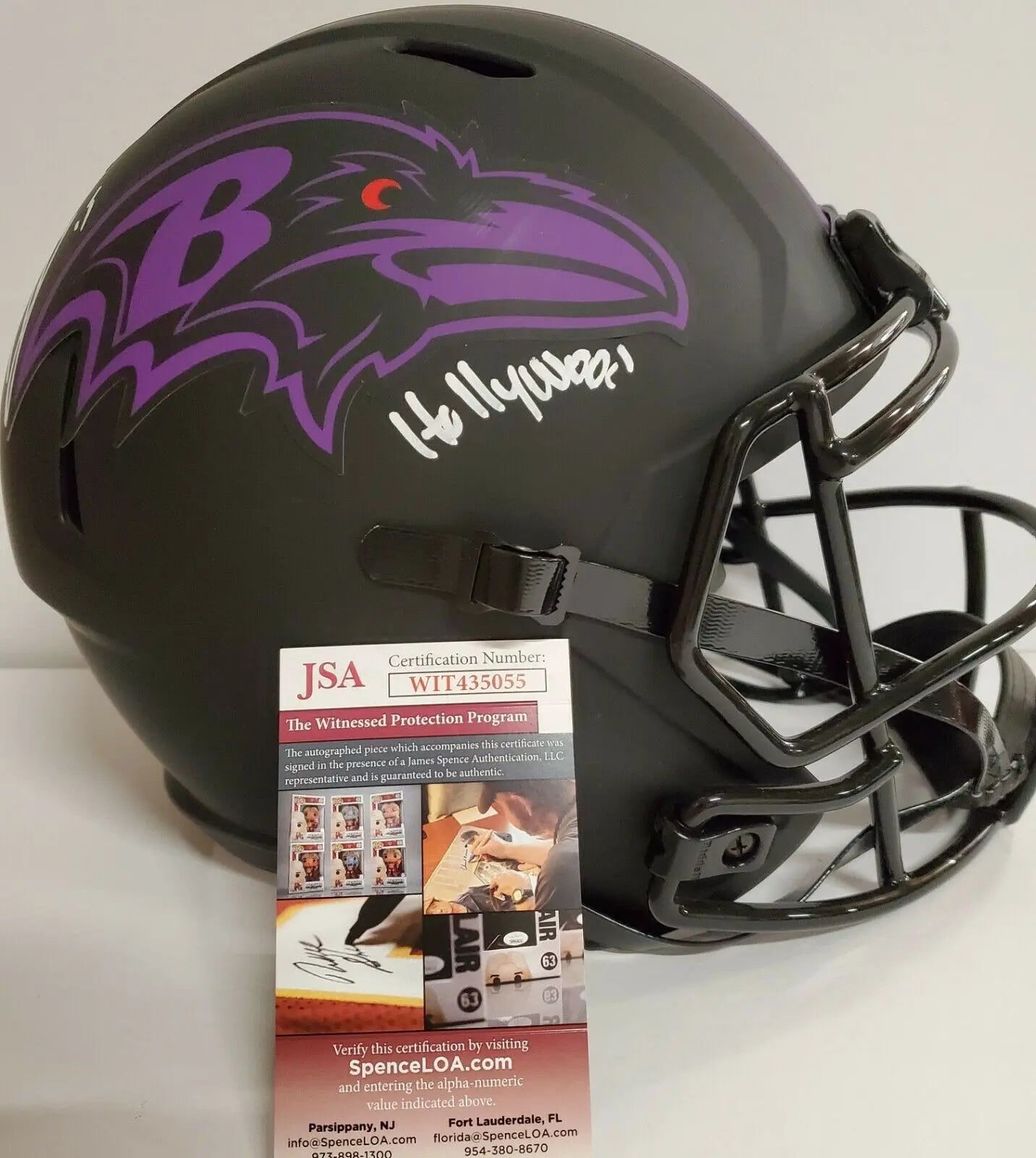 Marquise Brown Autographed Signed Baltimore Ravens Mini Helmet Jsa Coa –  MVP Authentics