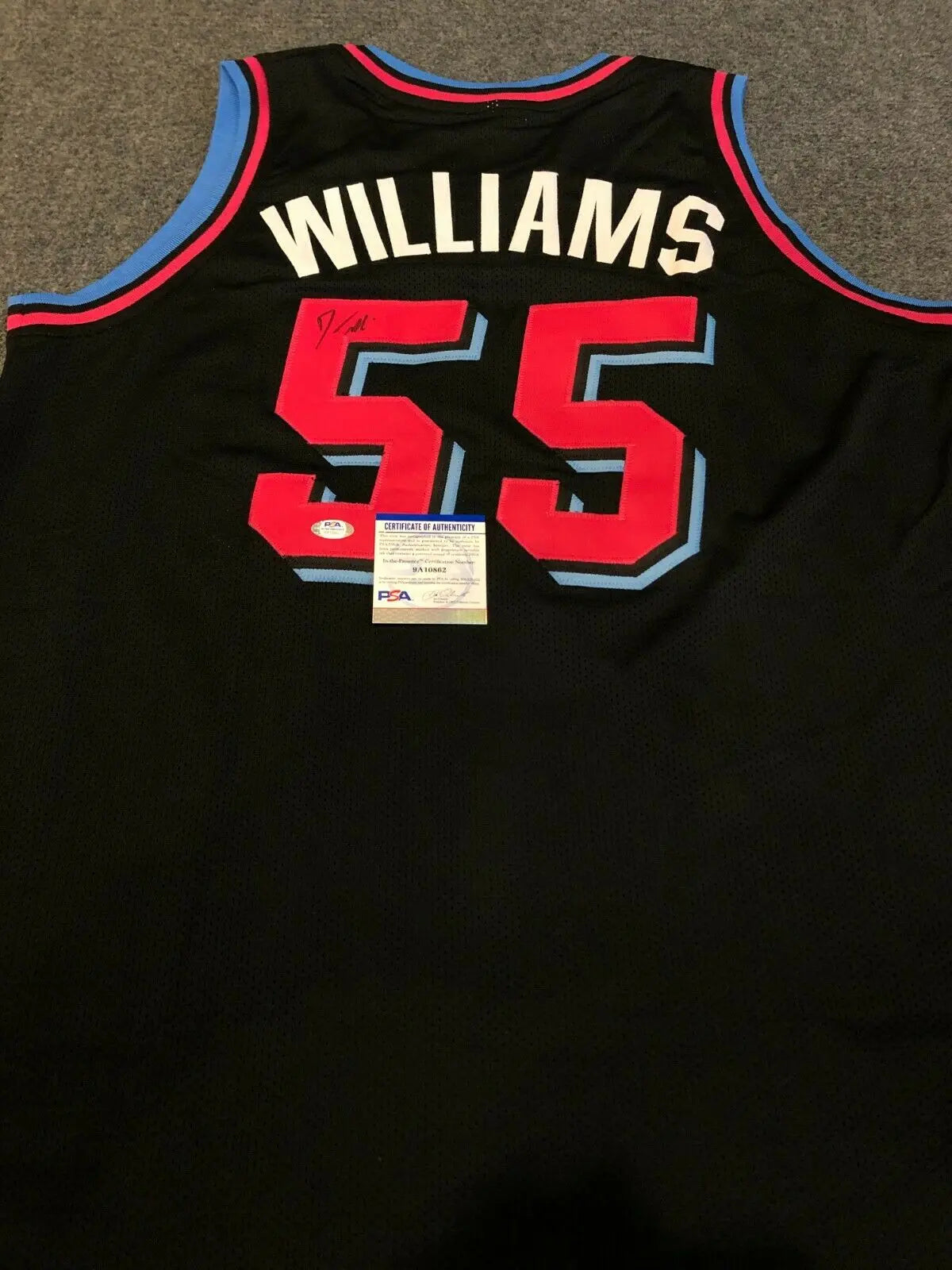 Jason Williams Sacramento Kings signed Autographed Custom jersey