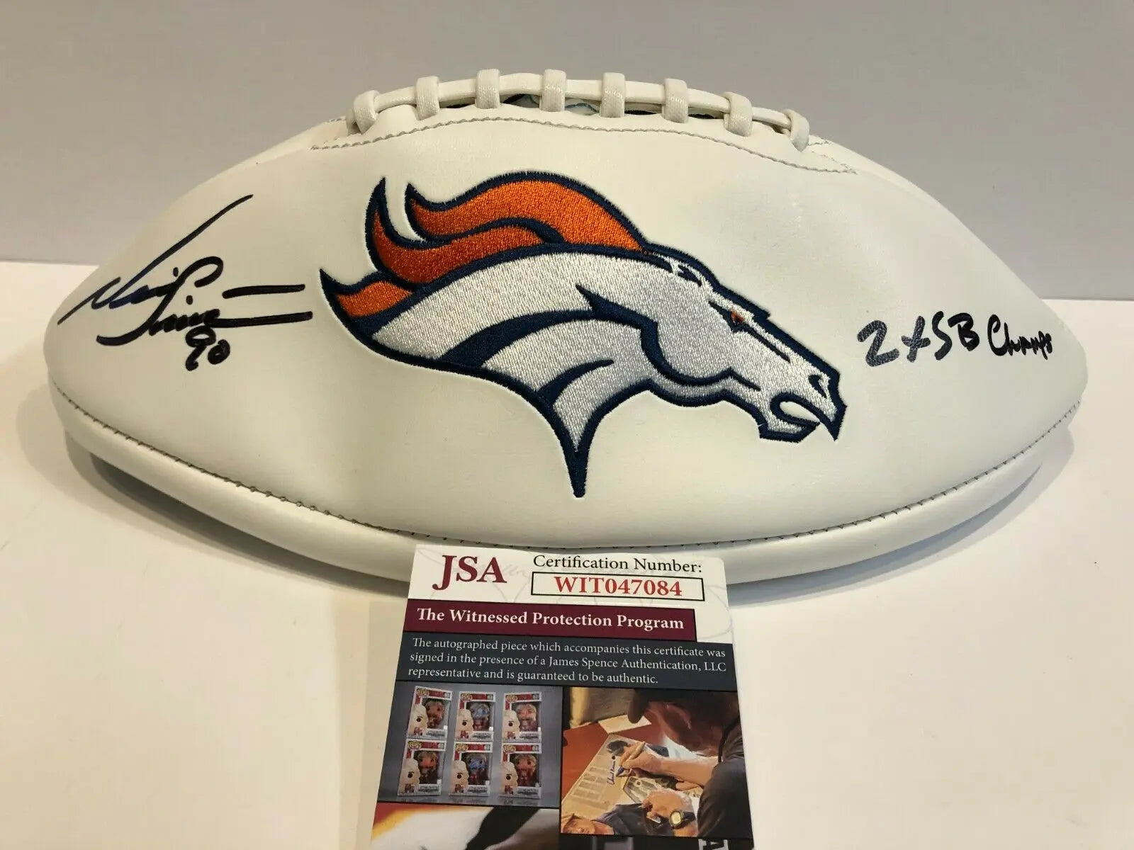 Denver Broncos Neil Smith Autographed Signed Jersey Jsa Coa – MVP Authentics