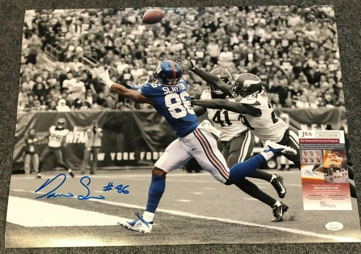 Ny Giants Darius Slayton Autographed Signed 11X14 Photo Jsa Coa – MVP  Authentics