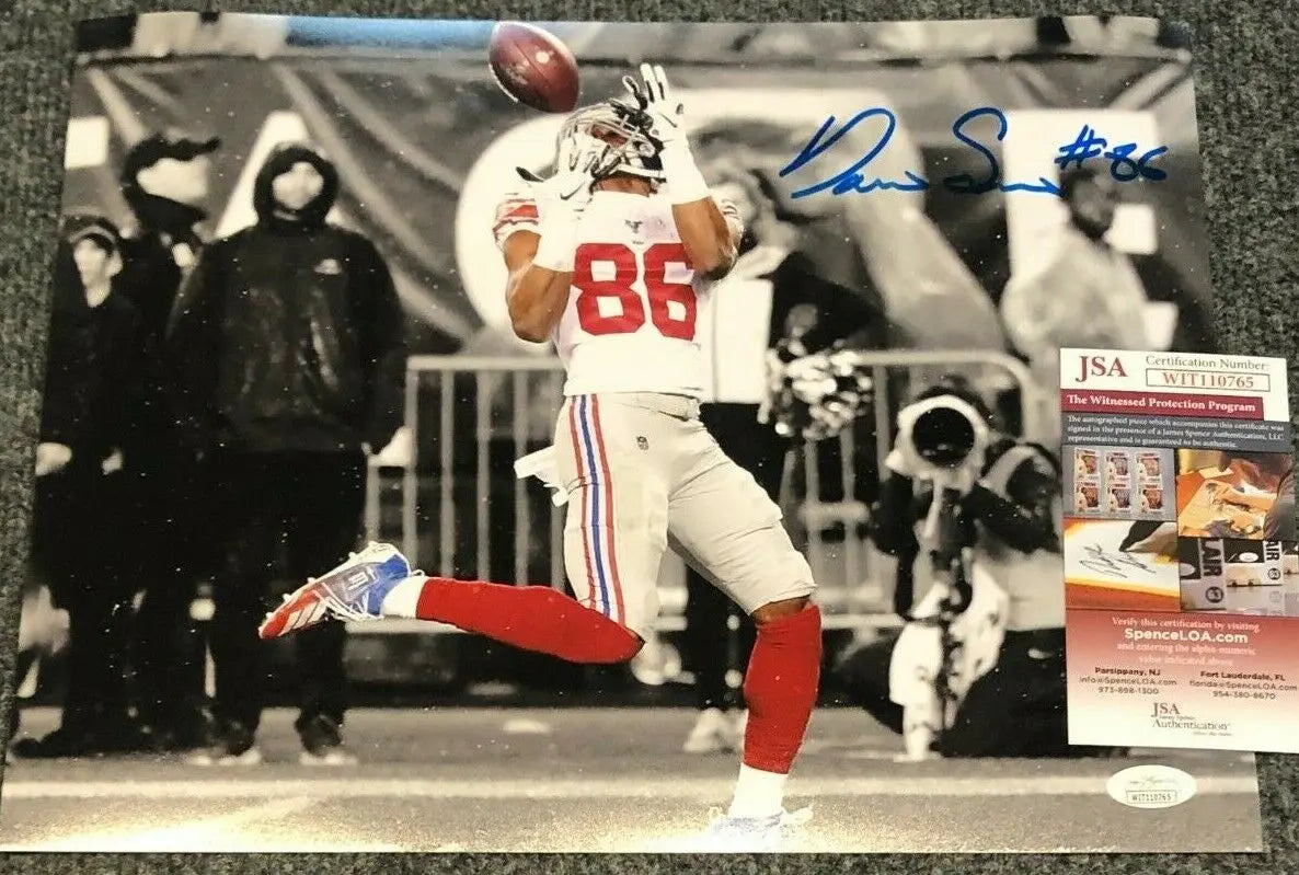  DARIUS SLAYTON Signed/Autographed GIANTS Authentic