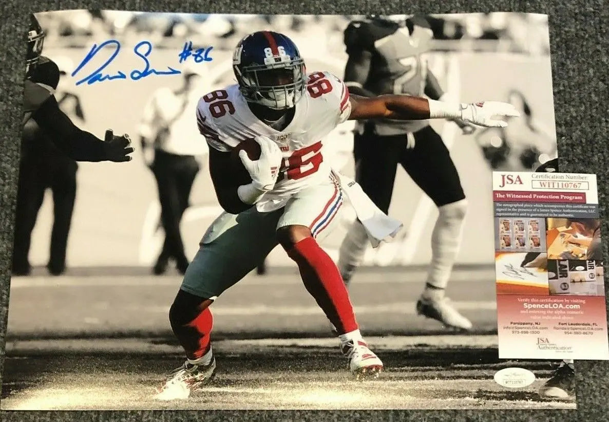 Ny Giants Darius Slayton Autographed Signed 11X14 Photo Jsa Coa – MVP  Authentics