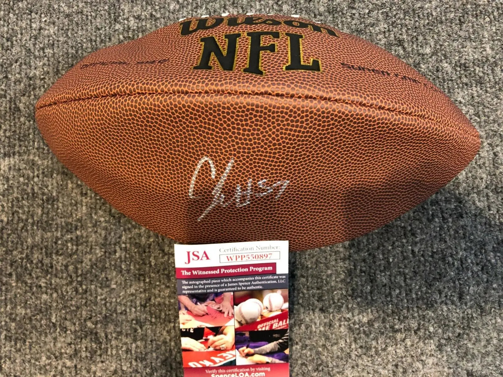 C. J. Mosley Signed Jersey (JSA)