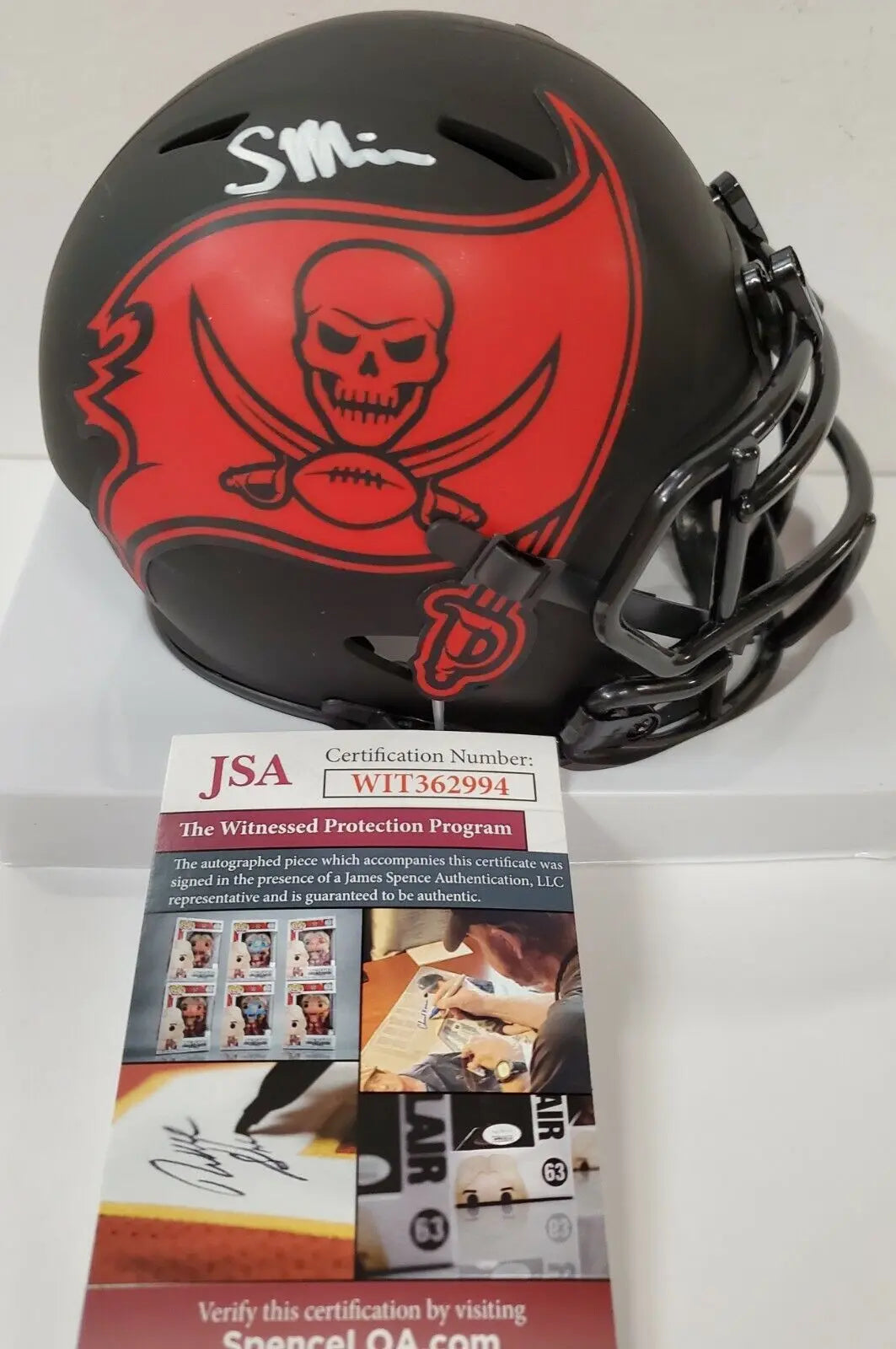 Scotty Miller Autographed Signed Tampa Bay Buccaneers Flash Mini Helme –  MVP Authentics