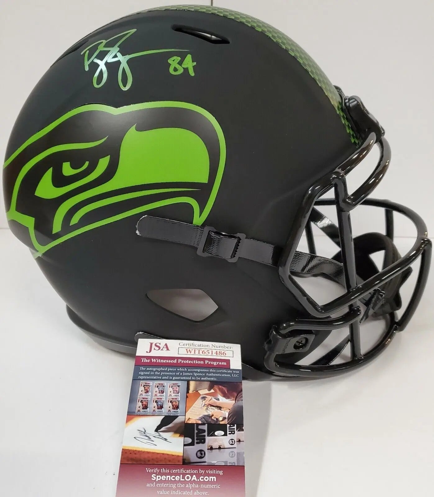 Riddell Seattle Seahawks Replica Lunar Eclipse Helmet