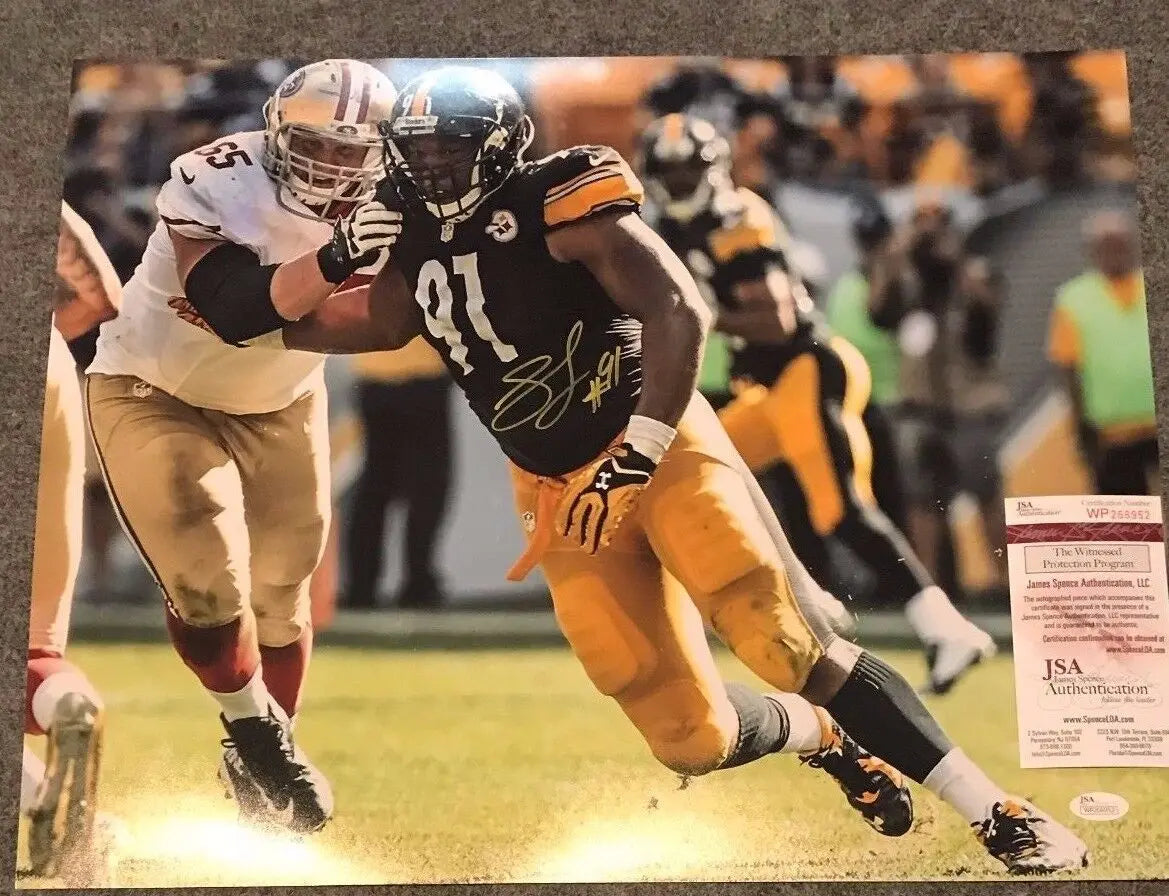 Stephon Tuitt Autographed Signed Pittsburgh Steelers 16X20 Photo Jsa C –  MVP Authentics