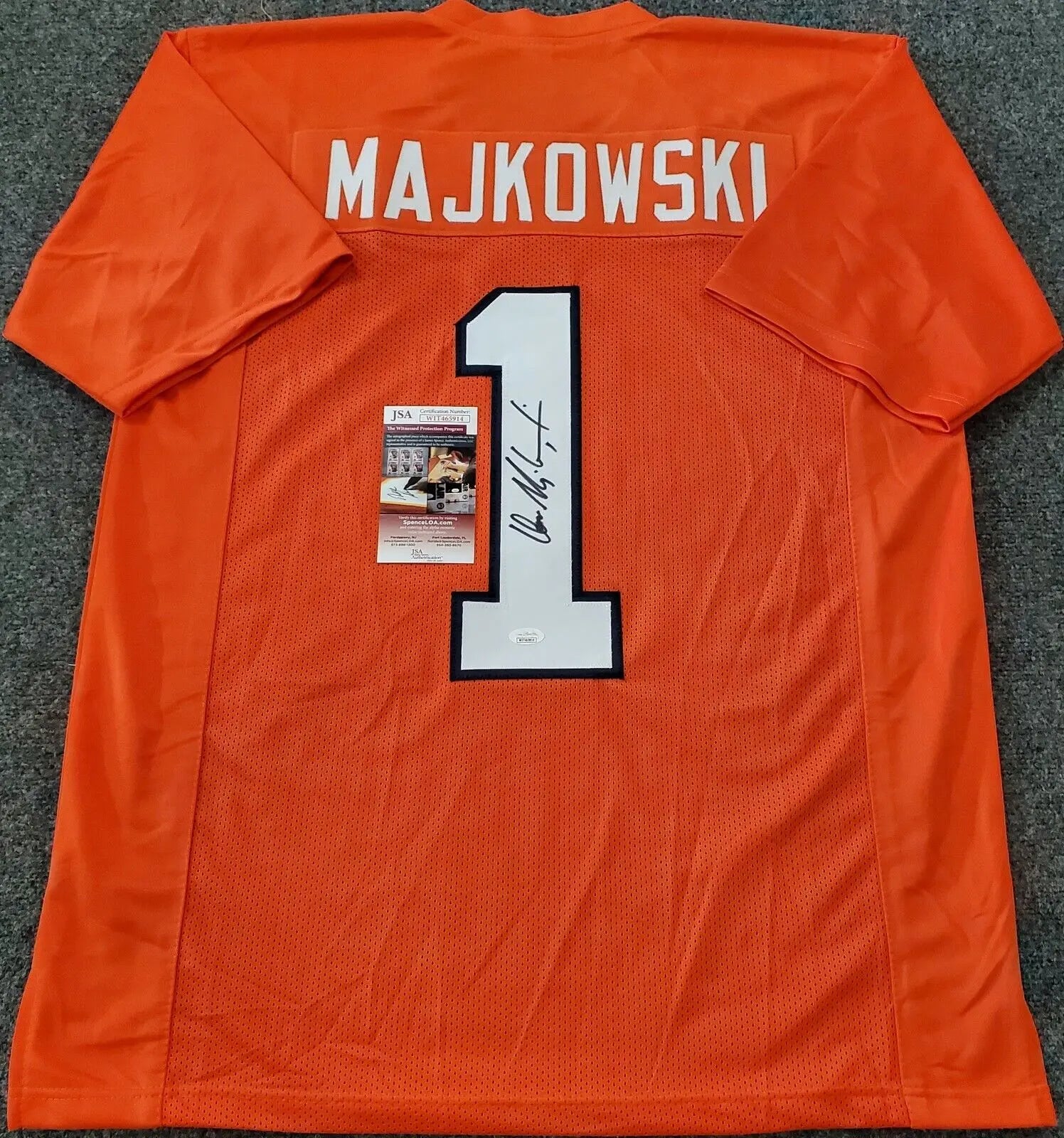 Don Majkowski Signed Jersey (JSA)