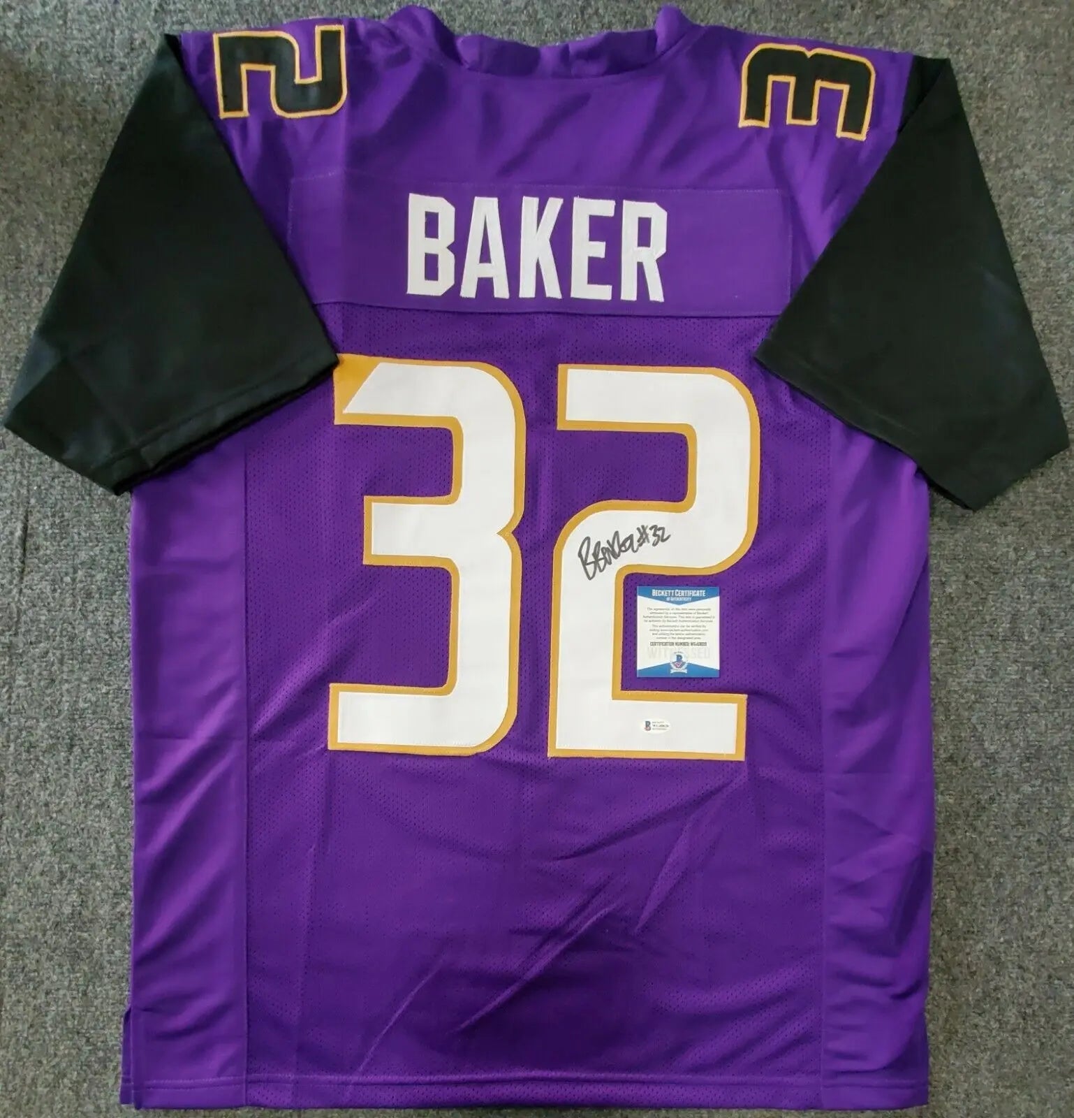 Zach Wilson Signed Jersey (Beckett COA)