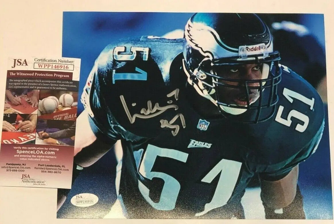 Bill Bergey Autographed Signed Philadelphia Eagles 8X10 Photo Jsa