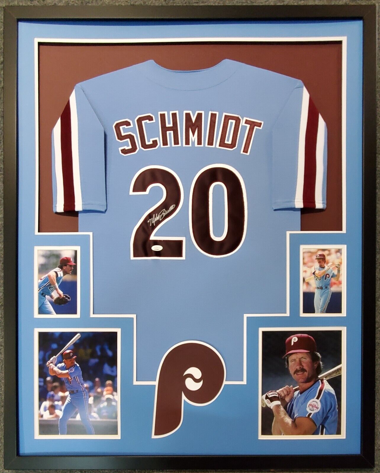 Mike Schmidt Autographed Signed Framed Philadelphia Phillies 