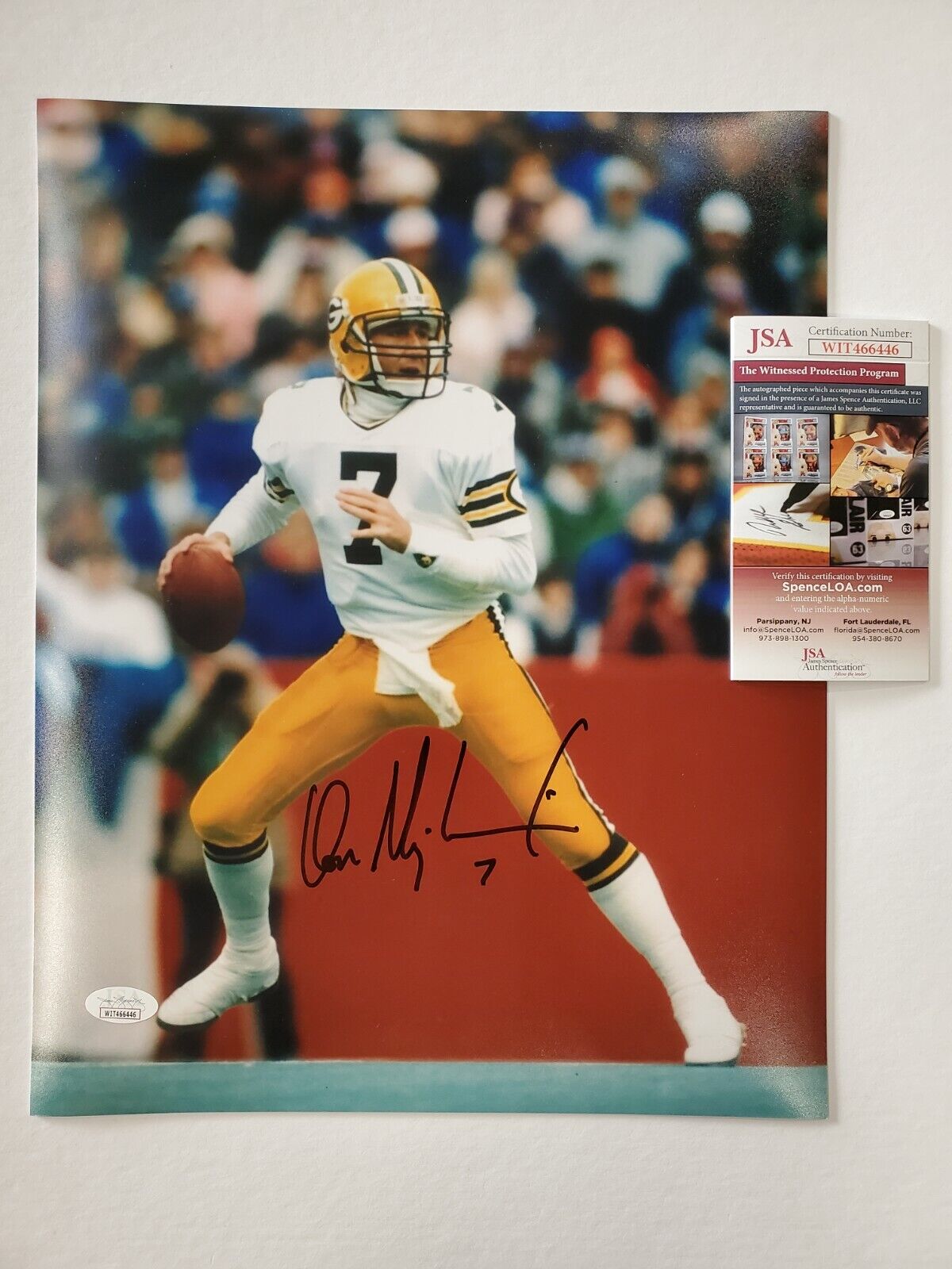 Green Bay Packers Don Majkowski Autographed 11X14 Photo Jsa Coa – MVP  Authentics