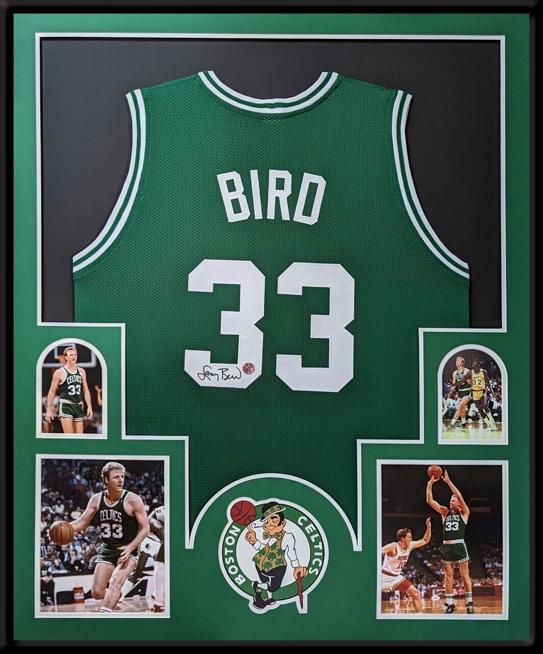 Larry bird hotsell signed jersey