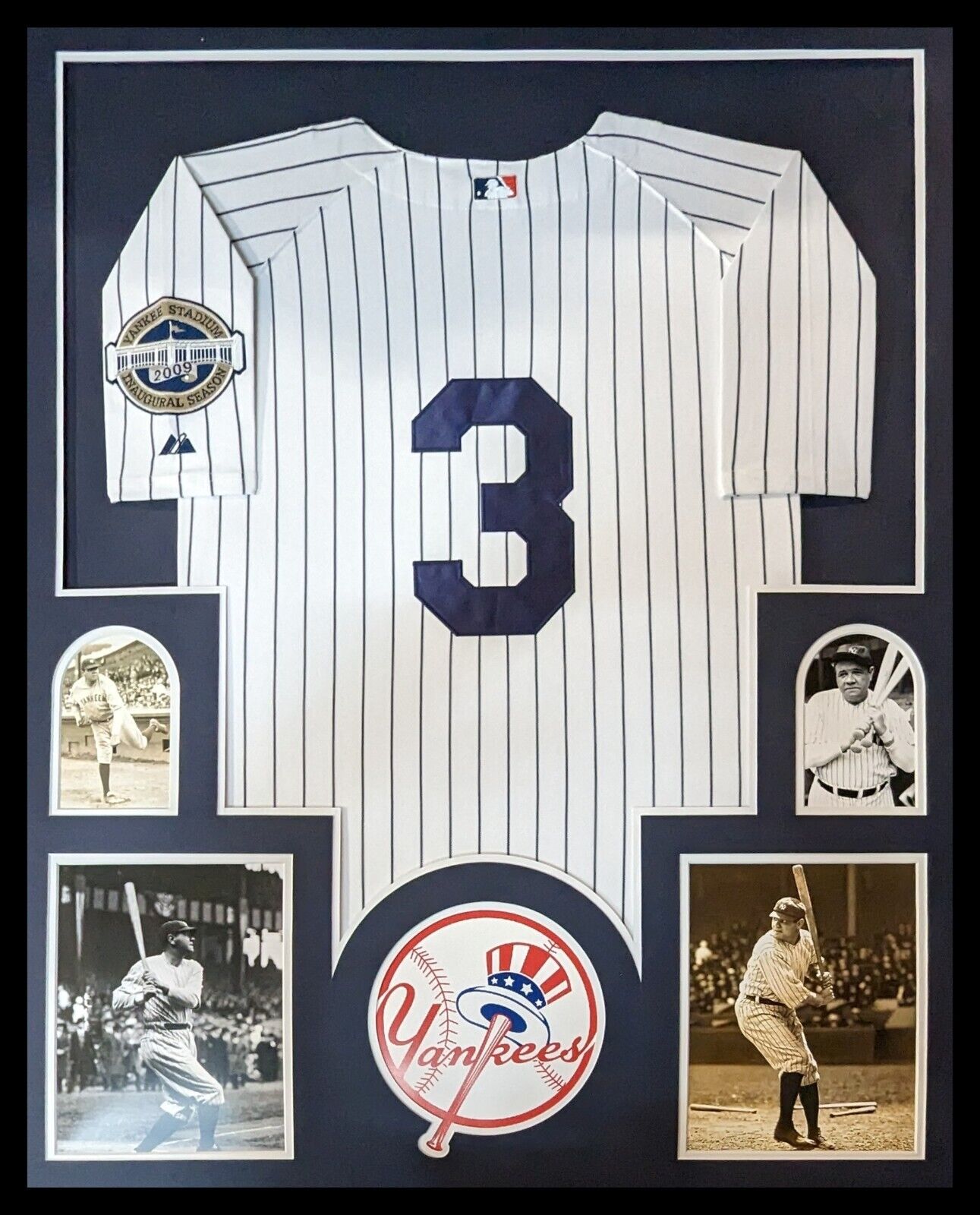 Framed New York Yankees Joe Dimaggio Jersey Display – MVP Authentics
