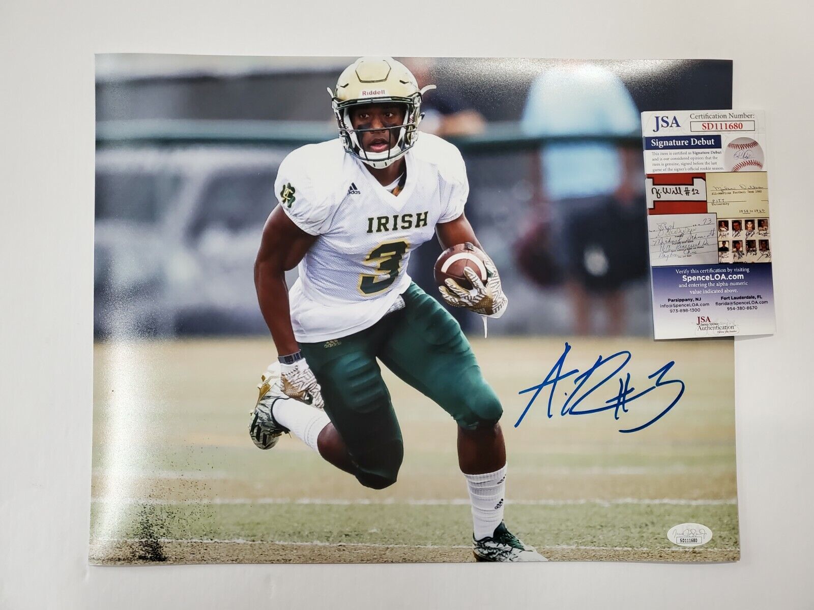 Knoxville Catholic Hs Amari Rodgers Autographed Signed 11X14 Photo Jsa Coa