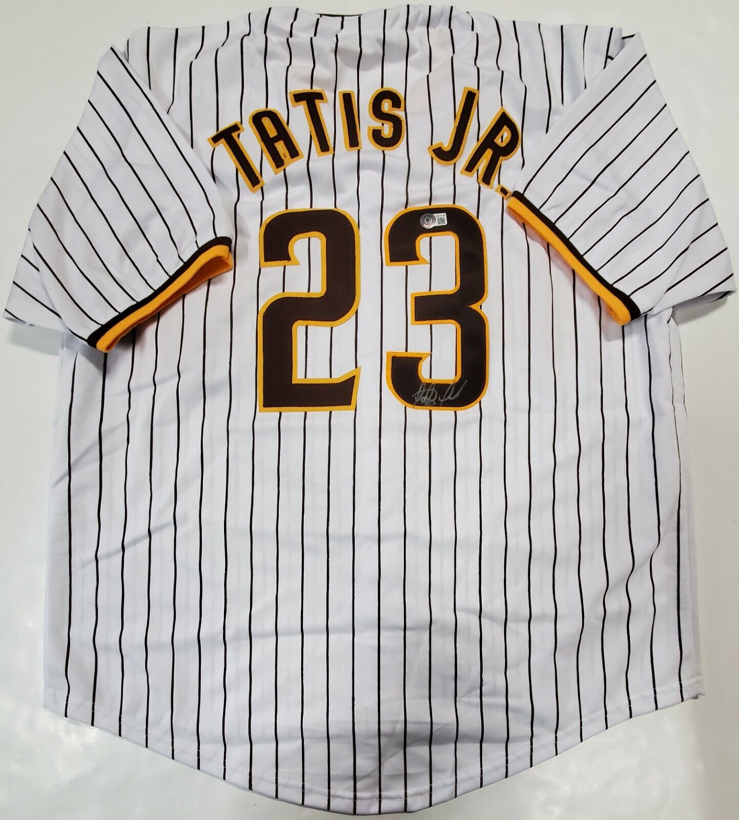 Fernando Tatis Jr Autographed San Diego Padres Majestic Baseball Jersey -  BAS COA