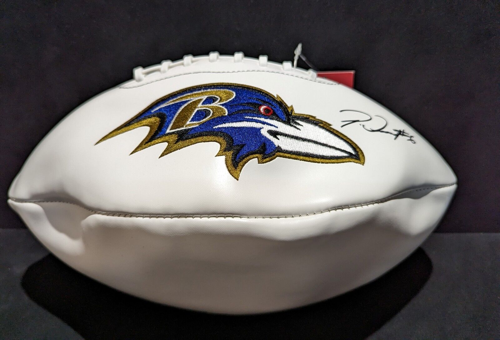 Logo Baltimore Ravens Full Size Autograph Football