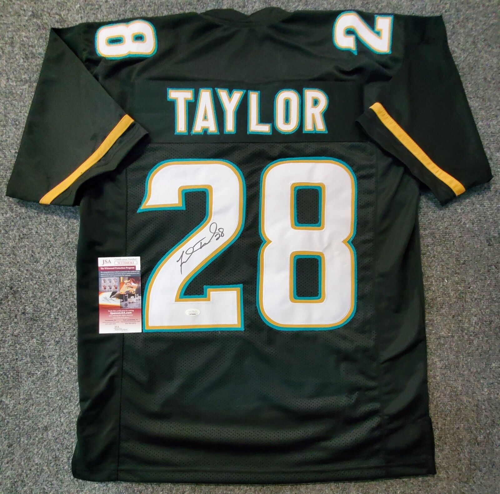 Jacksonville Jaguars Fred Taylor Autographed Signed Jersey Jsa Coa – MVP  Authentics