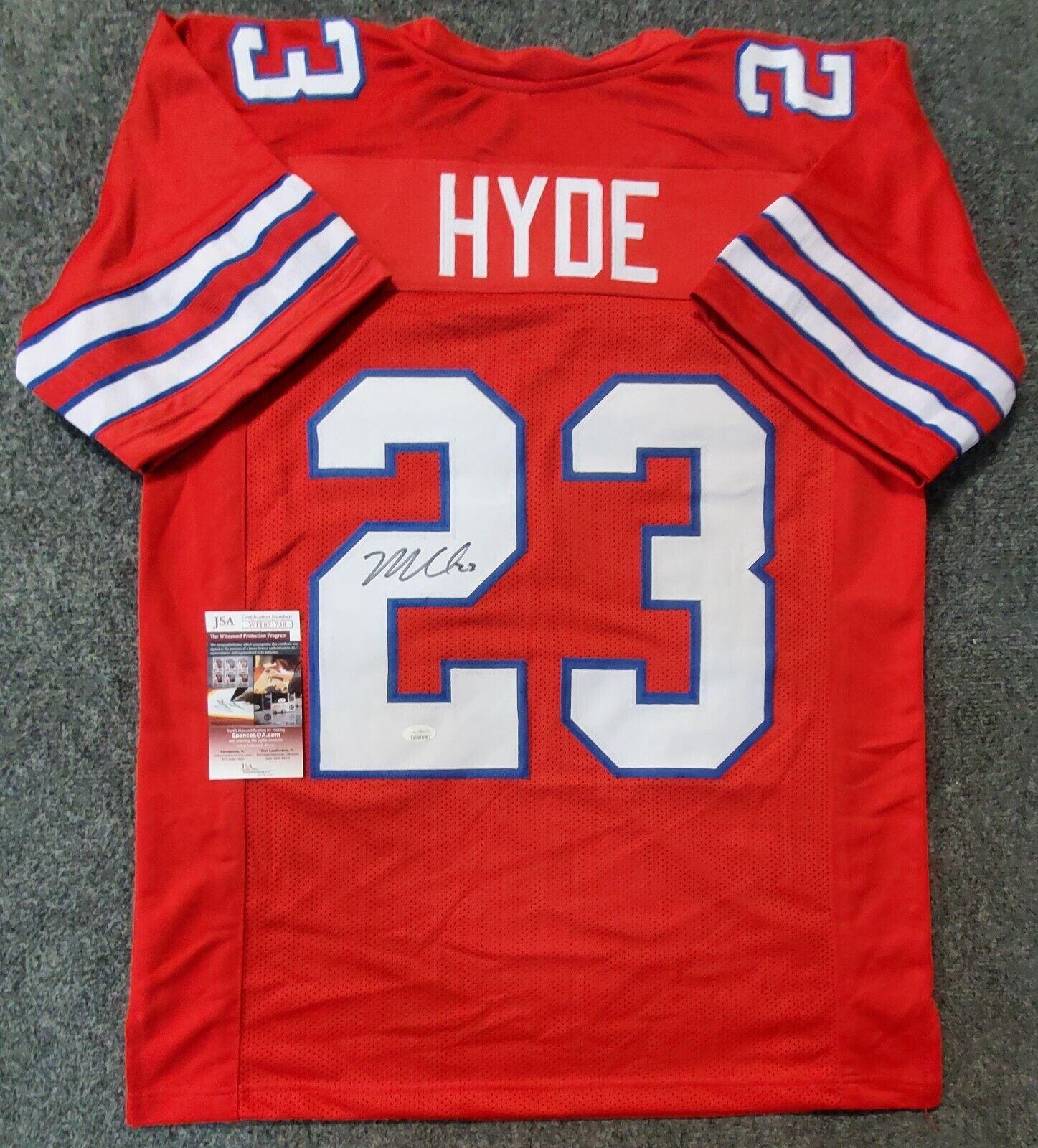 Buffalo Bills Micah Hyde Autographed Signed Jersey Jsa Coa – MVP