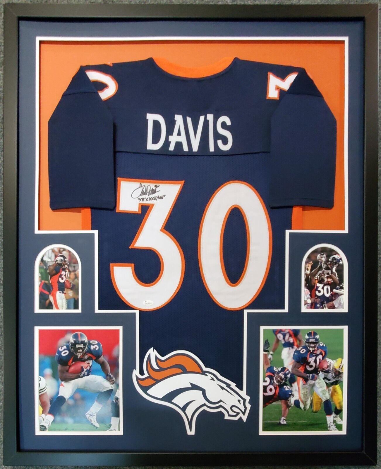 Denver Broncos Terrell Davis Autographed Signed Jersey Jsa Coa – MVP  Authentics