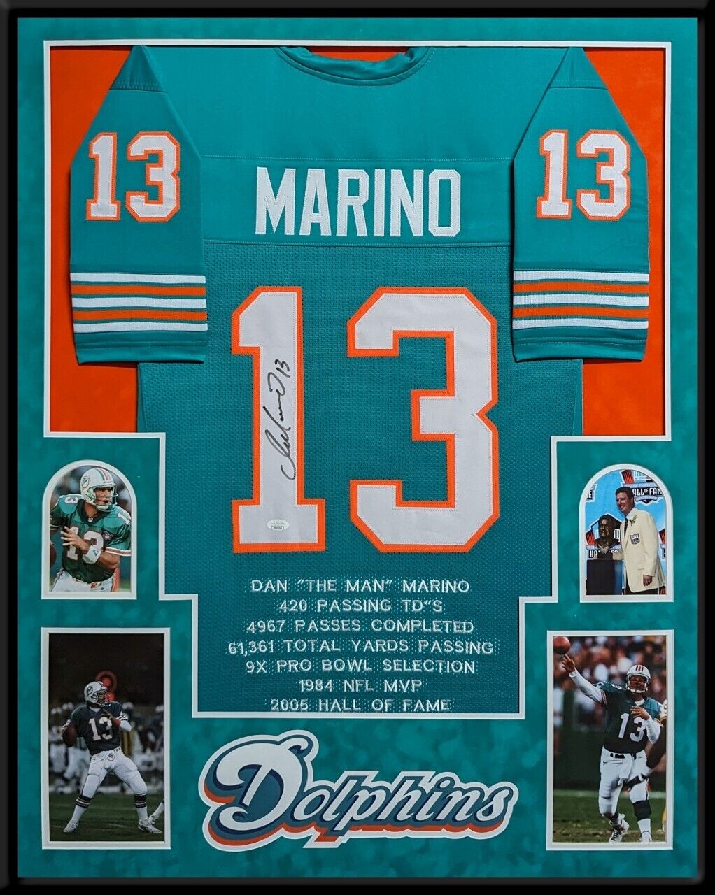 Jersey Framing MVP Authentics