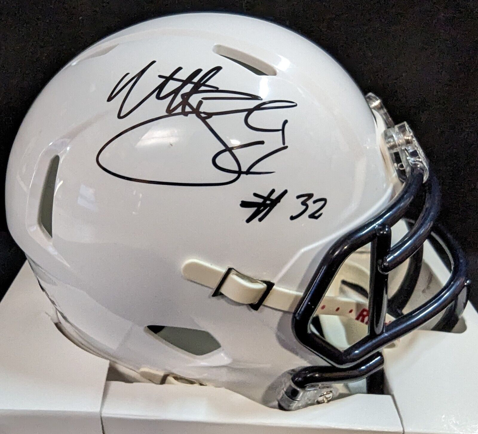 Penn State Nittany Lions Matt Suhey Autographed Signed Mini Helmet