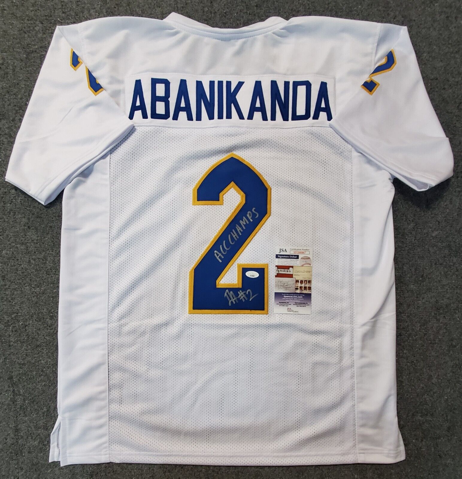 Available] Get New Custom Pitt Panthers Jersey White