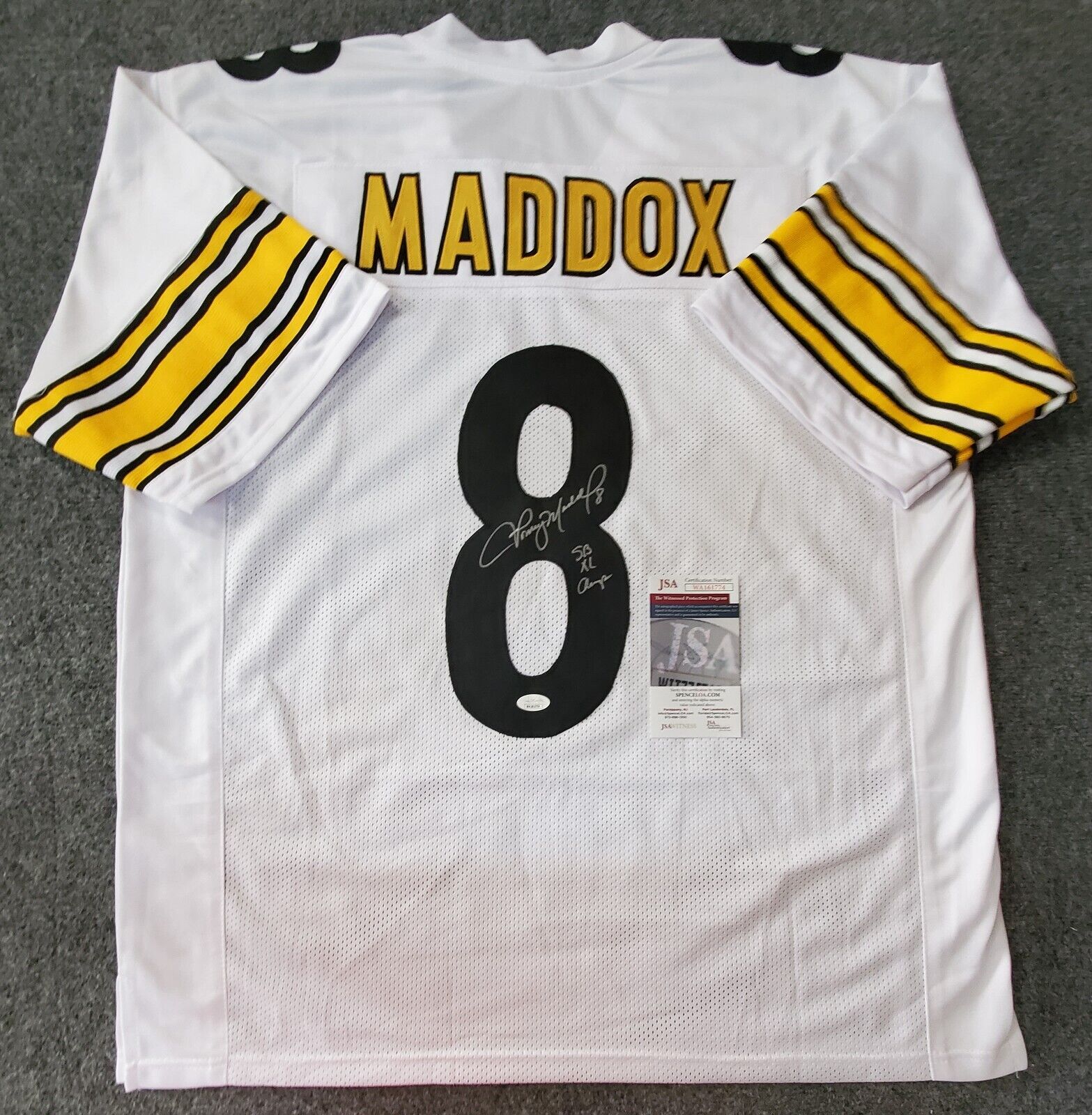 Tommy sales maddox jersey