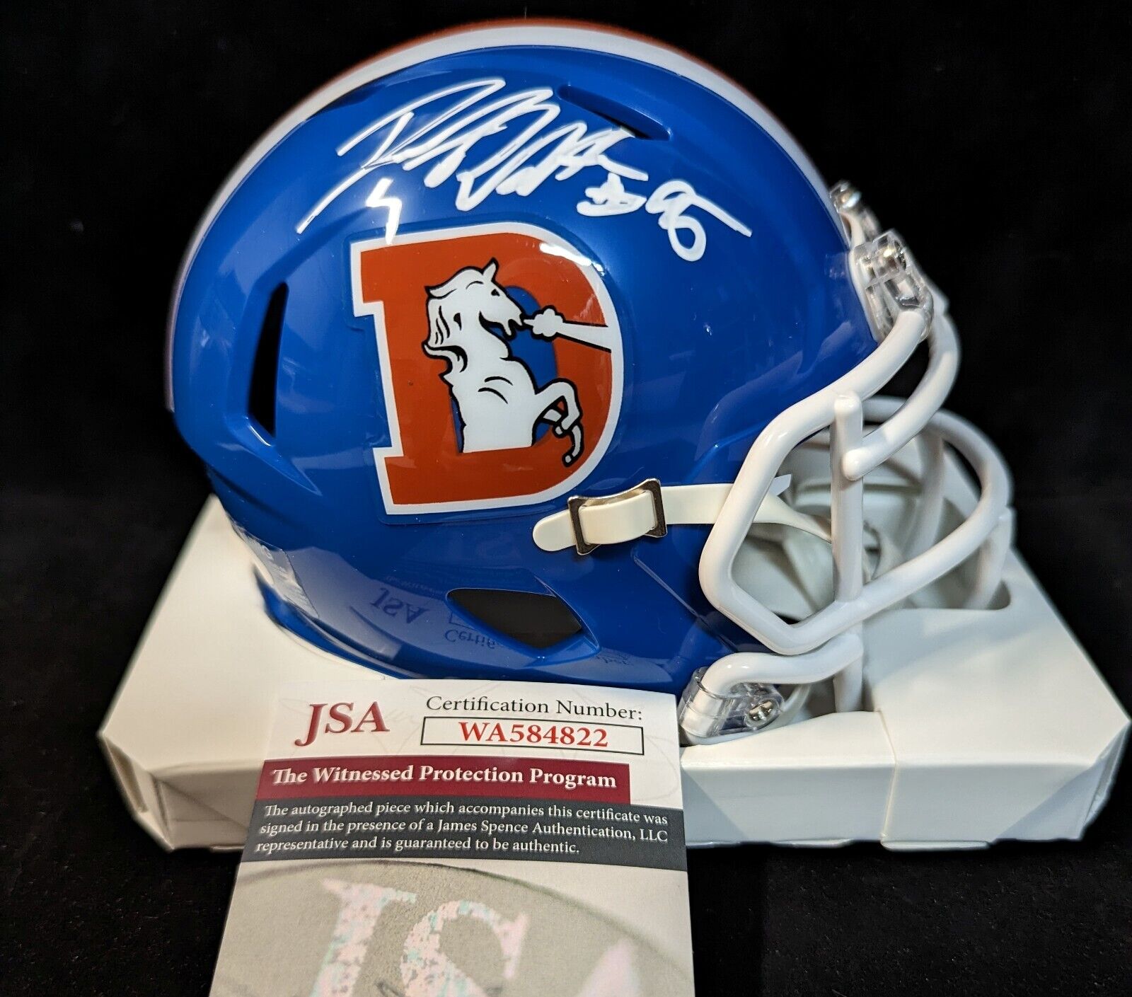 Denver Broncos Javonte Williams Autographed Signed Jersey Jsa Coa – MVP  Authentics