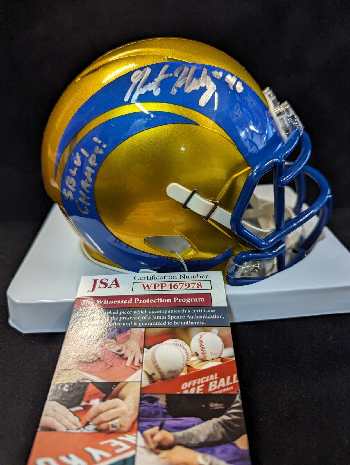 L.A.Rams Mini Helmet