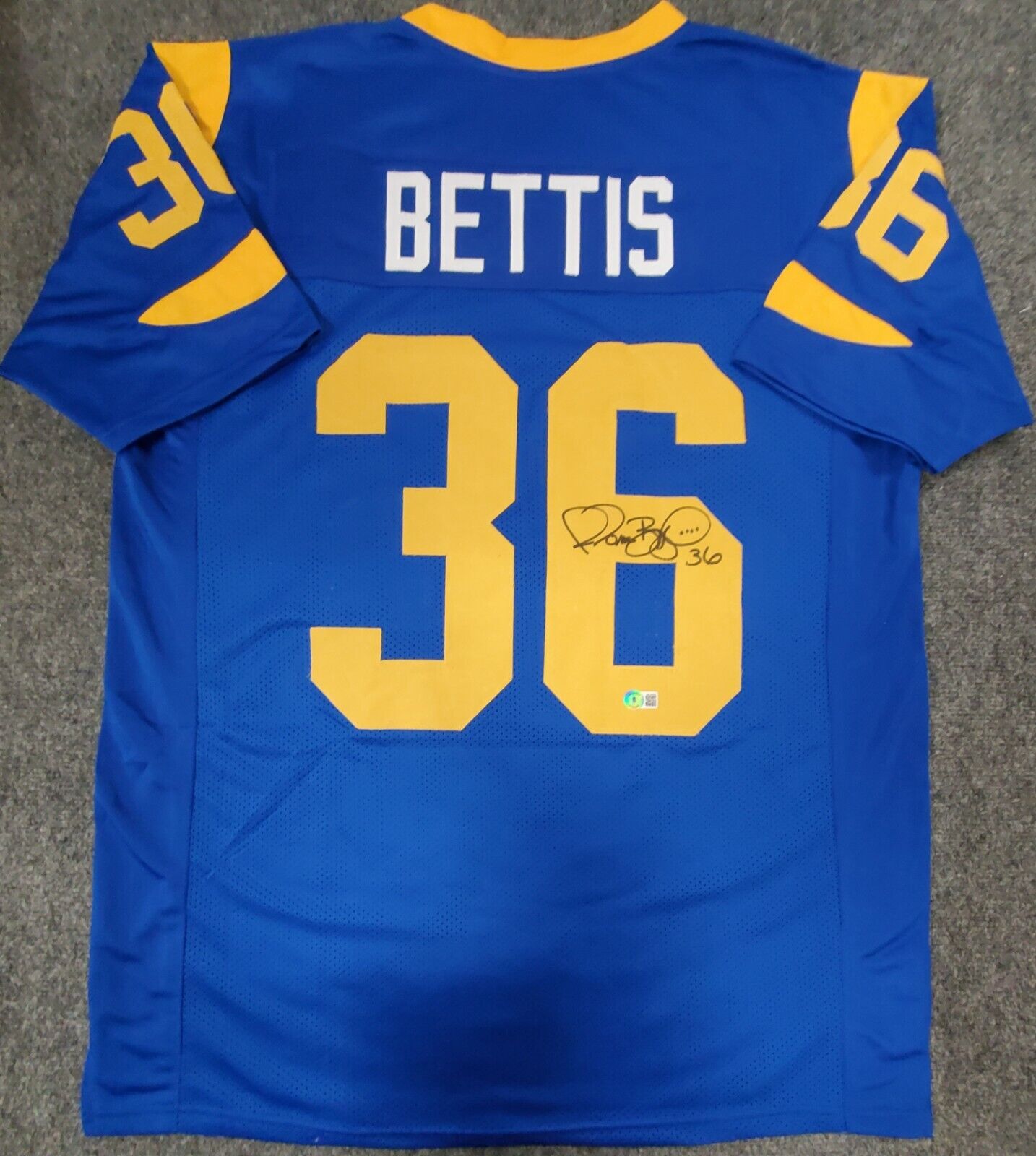 Jerome Bettis Autographed Jerseys, Signed Jerome Bettis Inscripted