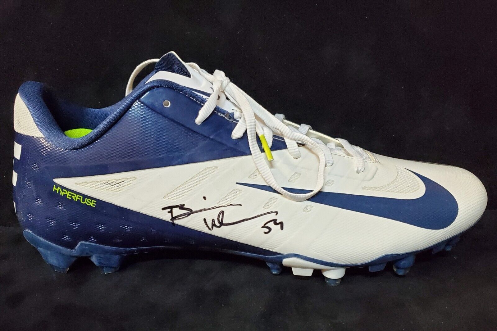 Chicago Bears Brian Urlacher Autographed Signed Cleat Beckett Holo – MVP  Authentics